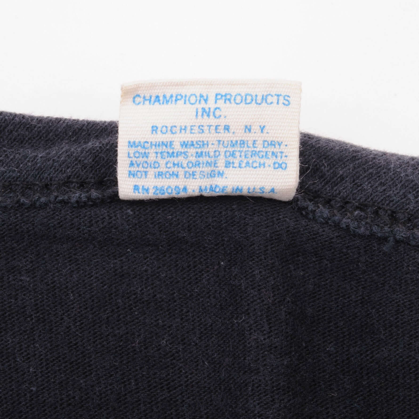 Vintage NFL Pittsburgh Steelers Champion Tee Shirt 1980S Size XL Made In USA