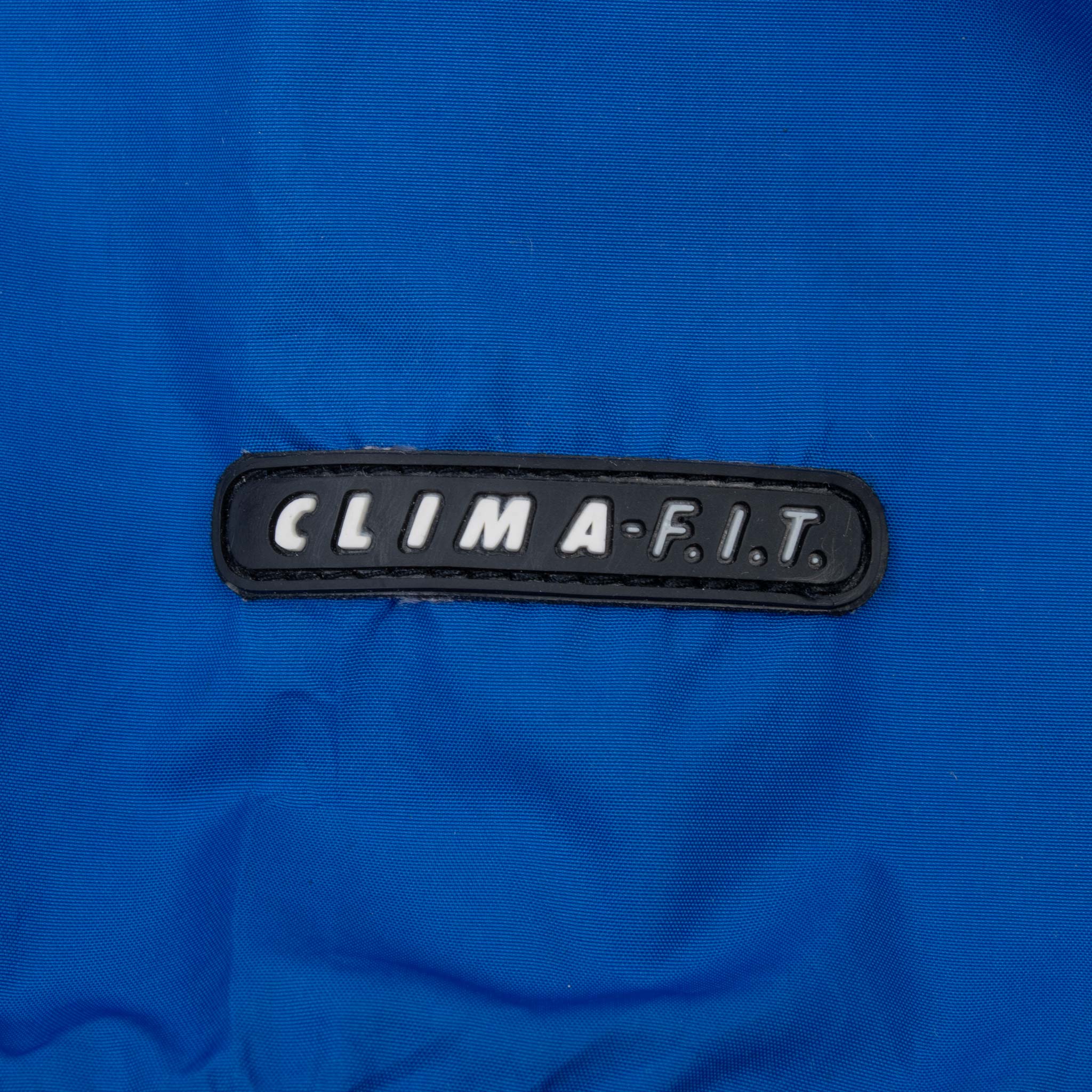 Vintage Nike Classic Swoosh Blue Windbreaker Jacket 1990S Size Medium