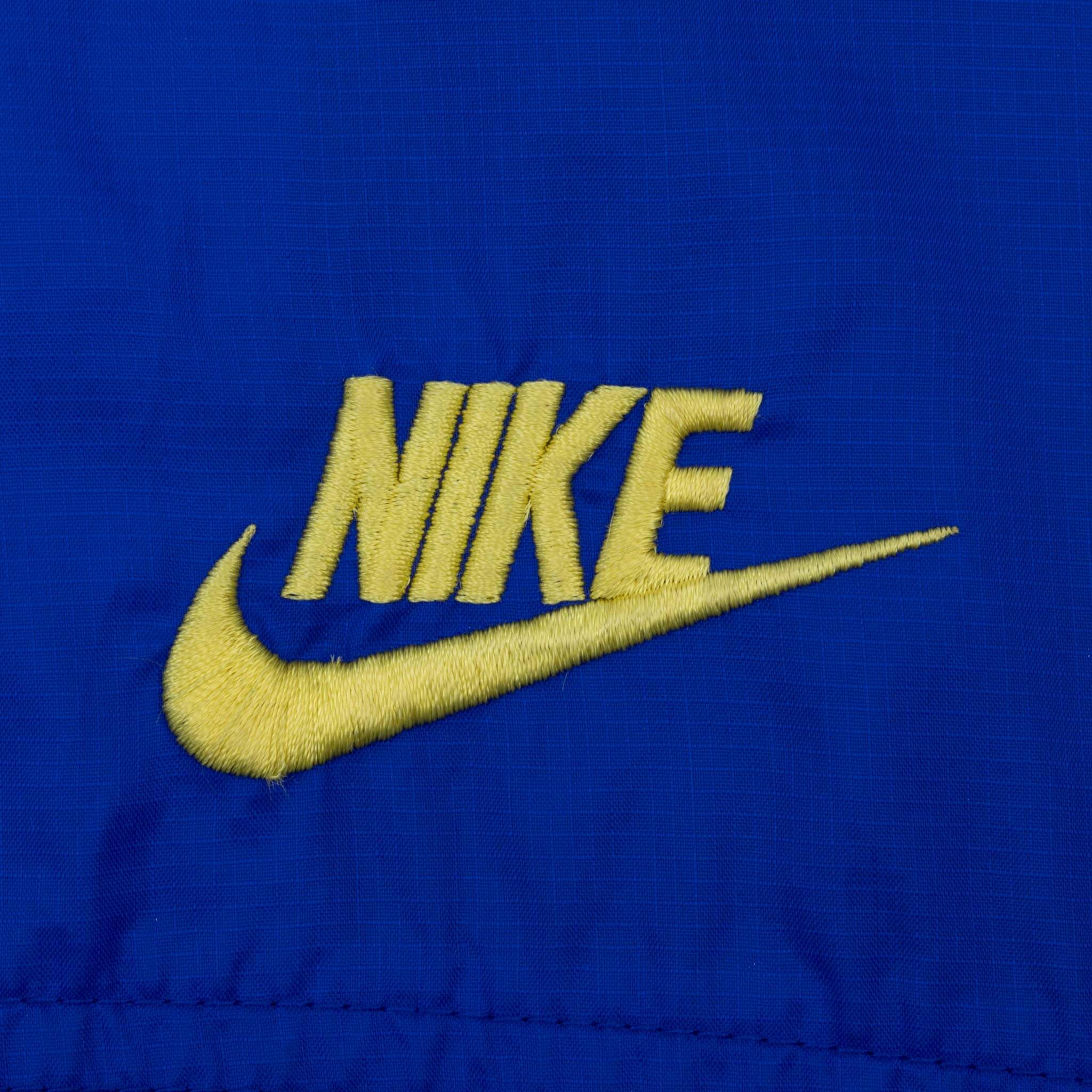 Vintage Nike Acg Blue Windbreaker Jacket 1990S Size Medium