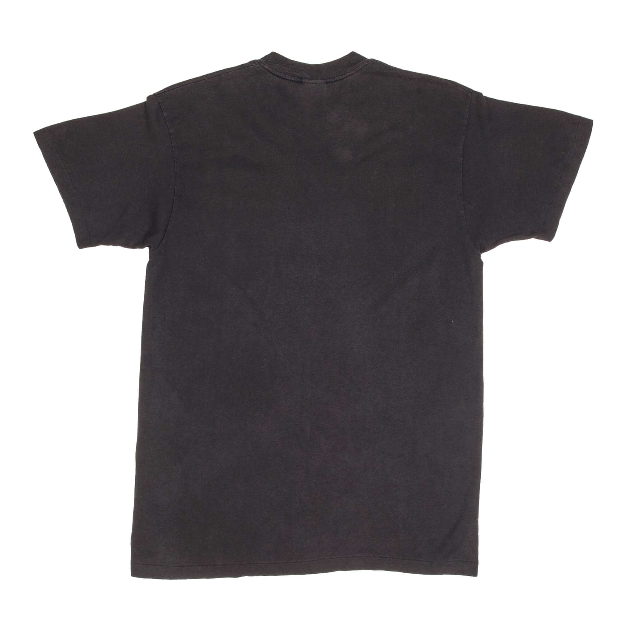 Vintage NHL San Jose Sharks Tee Shirt 1990s Size Medium With Single Stitch Sleeves. Made In USA. Stedman