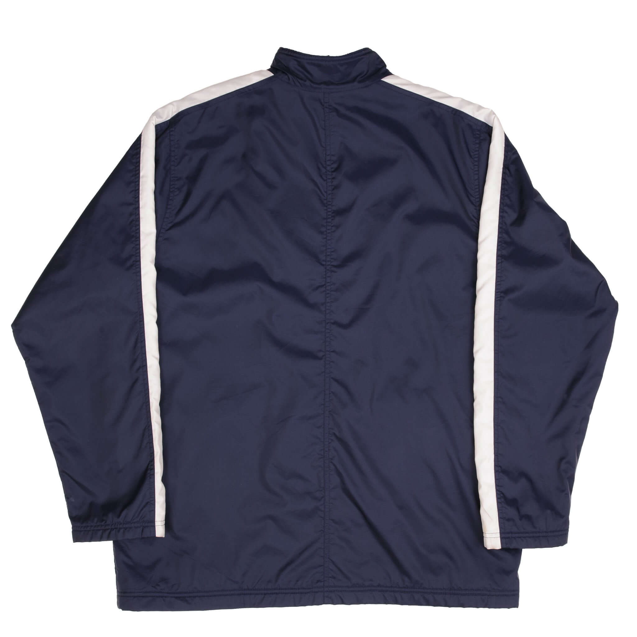 Vintage Nike Swoosh Blue Heavyweight Windbreaker Jacket 2000S Size Large