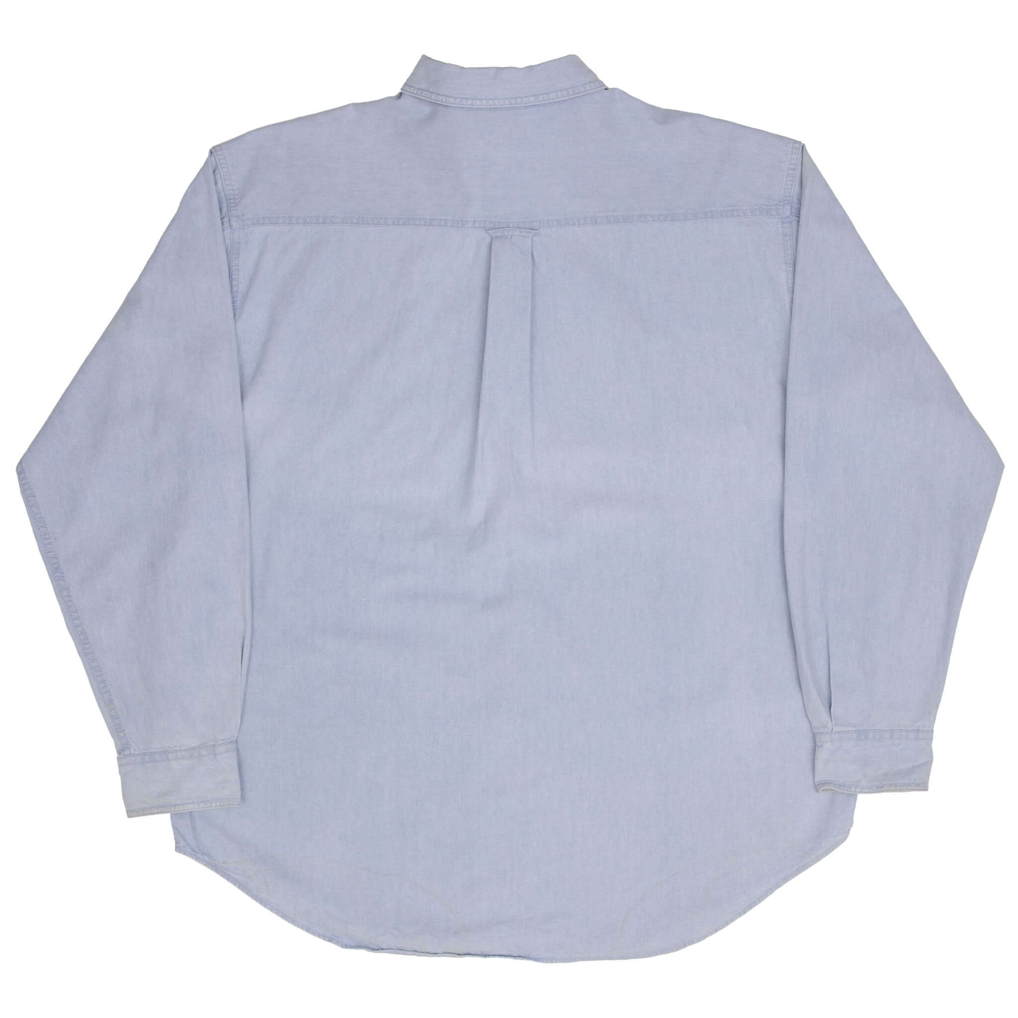 Vintage Scooby Doo Embroidered Blue Pocket Shirt 1990S Size XL