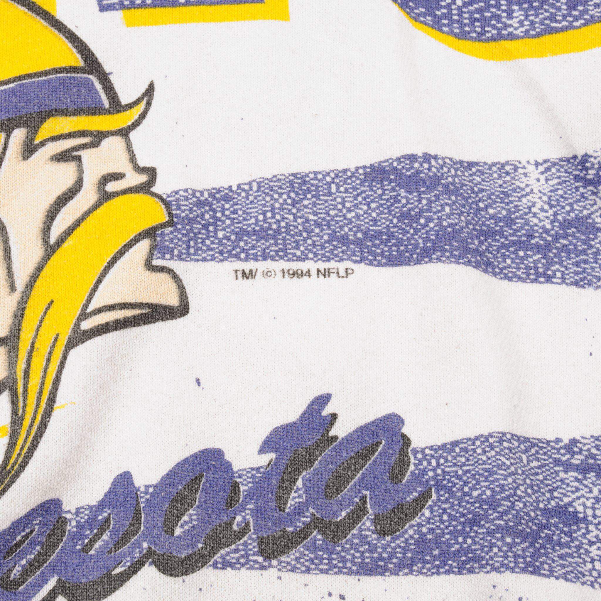 VINTAGE NFL MINNESOTA VIKINGS SWEATSHIRT 1994 SIZE XL MADE IN USA