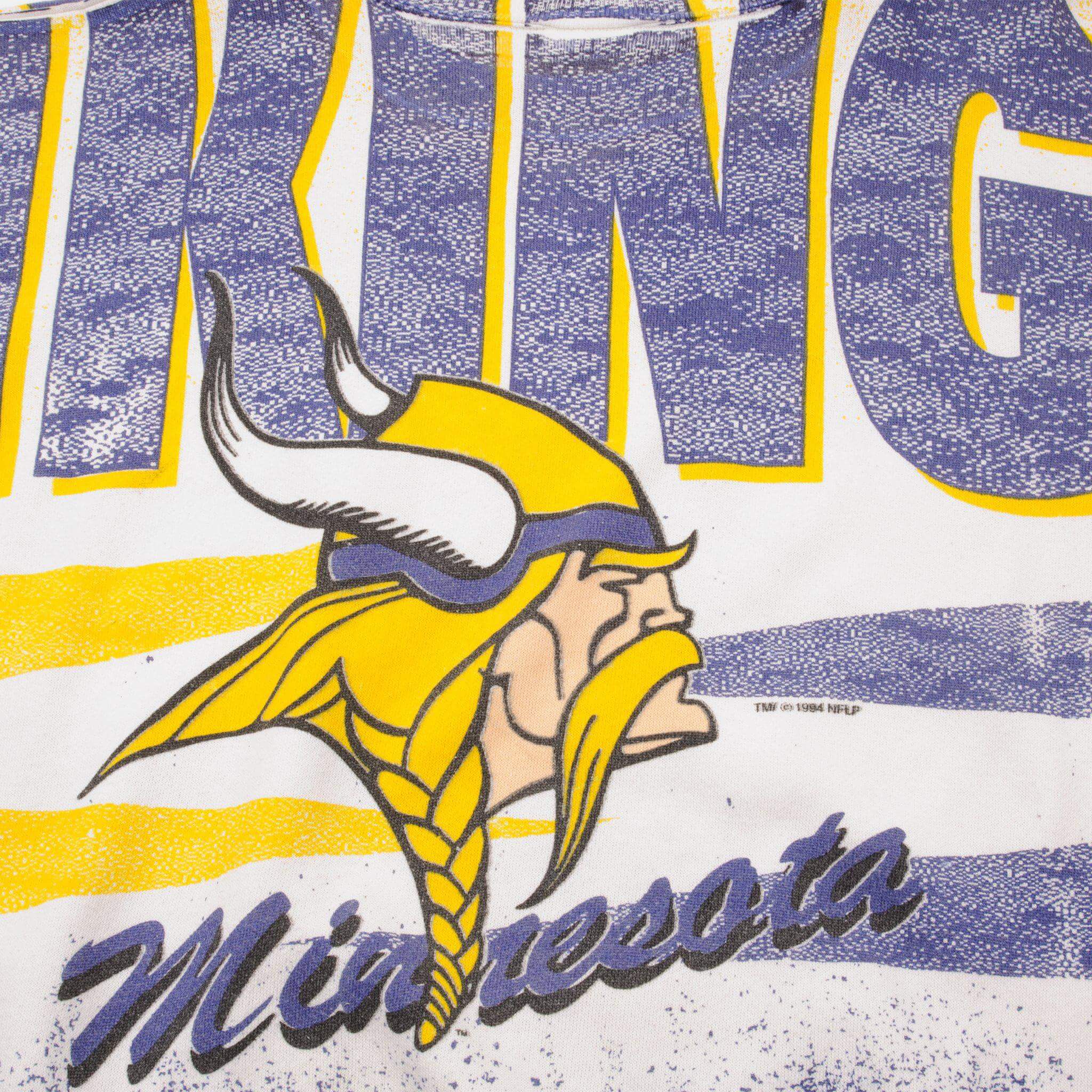VINTAGE NFL MINNESOTA VIKINGS SWEATSHIRT 1994 SIZE XL MADE IN USA