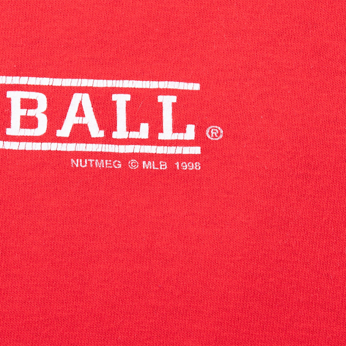 Vintage MLB Pittsburgh Pirates Red Tee Shirt 1998 Size Large