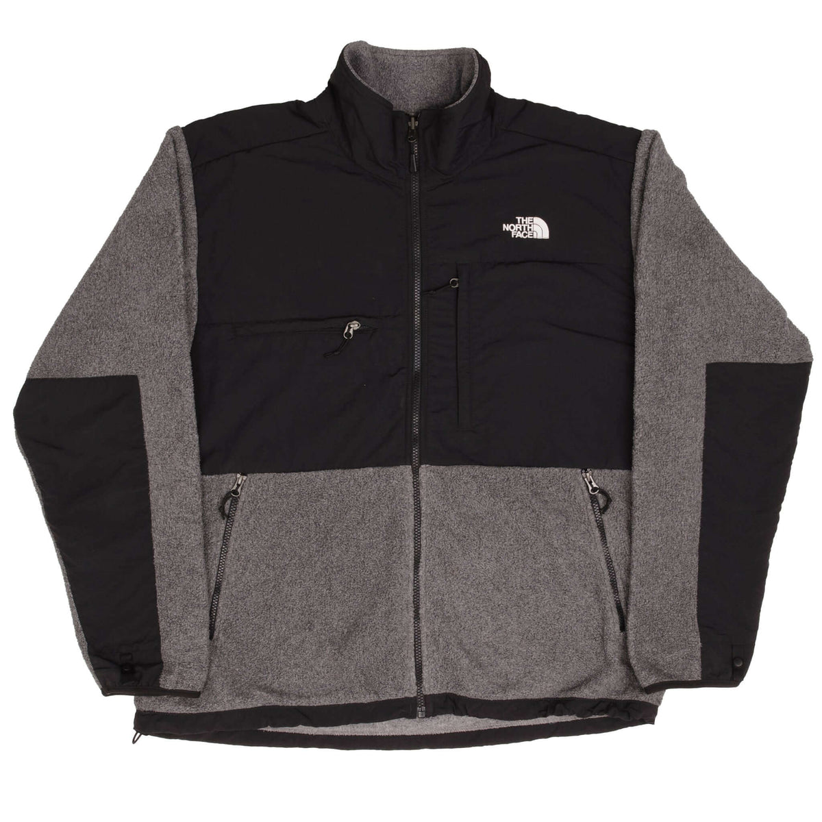 Vintage The North Face Polartec Denali Dark Gray Fleece Jacket Size XL