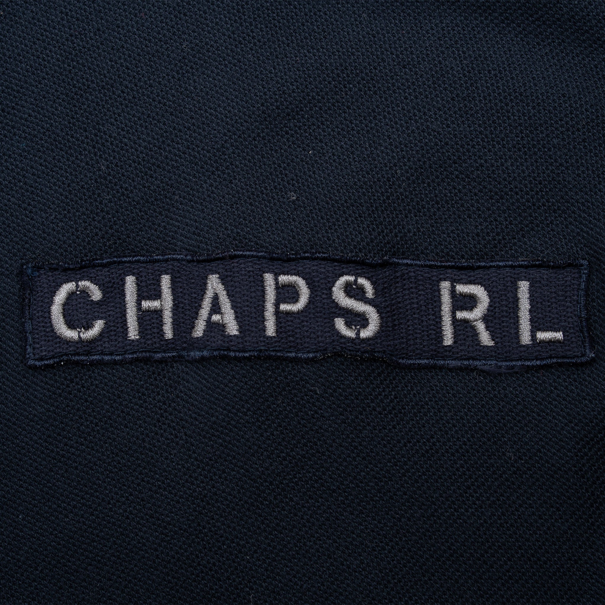 Vintage Chaps Ralph Lauren Navy Blue Tee Shirt 1990S Size XL