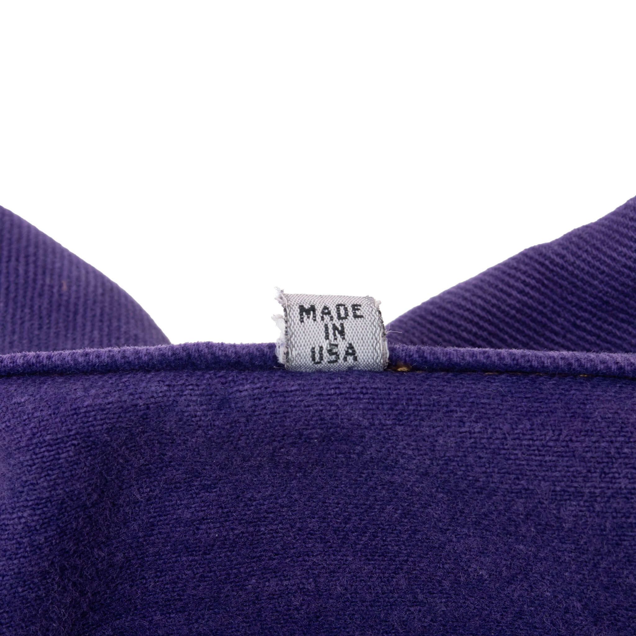 Vintage Marithe Francois Girbaud Purple Pleated 1990S Denim Jacket Size Large Made In Usa