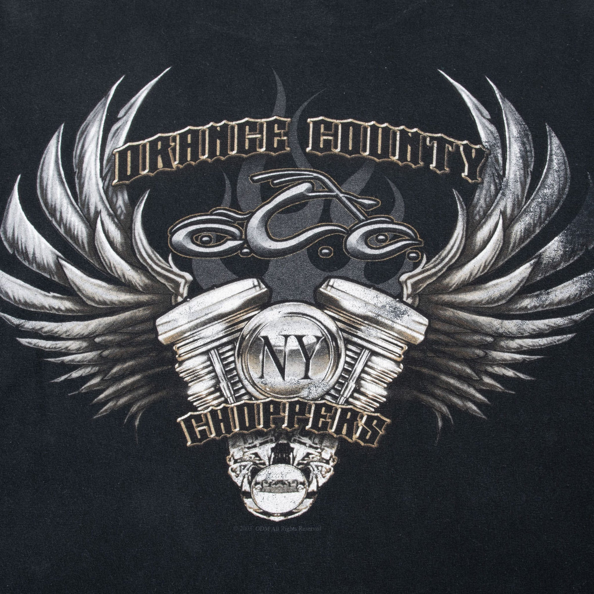 Vintage Occ Orange County Choppers Ny 2006 Biker Long Sleeve Tee Shirt Size XL