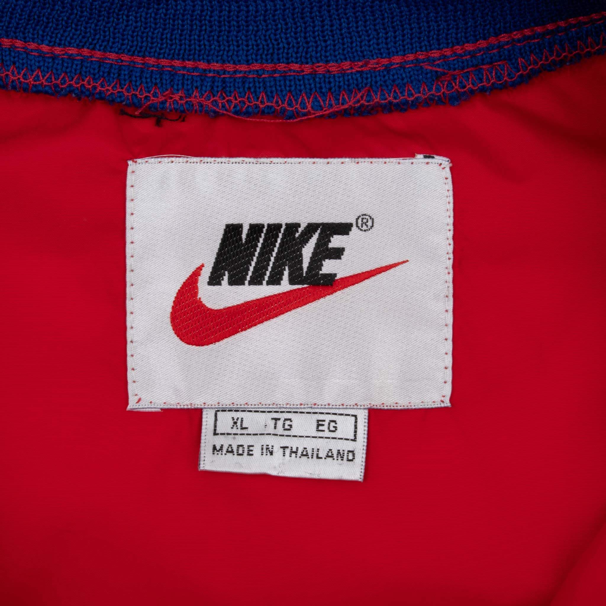 Vintage Nike Team Usa Red Pull Over Windbreaker Jacket 1990S Size XL