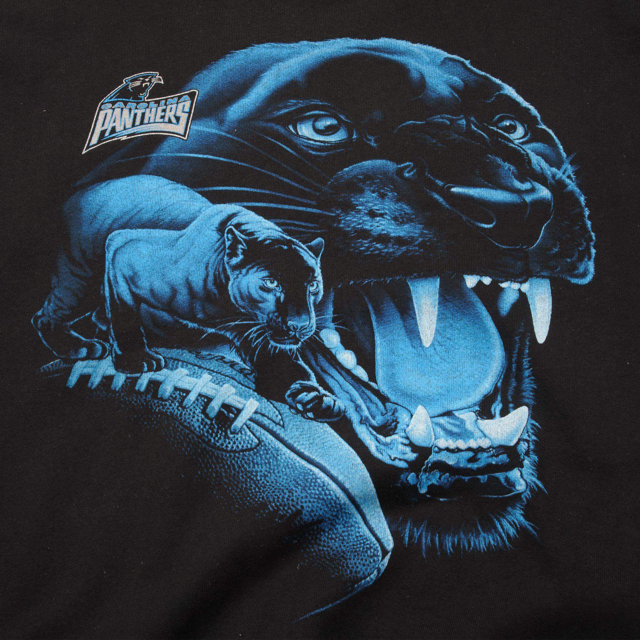 VINTAGE NFL CAROLINA PANTHERS SWEATSHIRT SIZE LARGE MADE IN USA