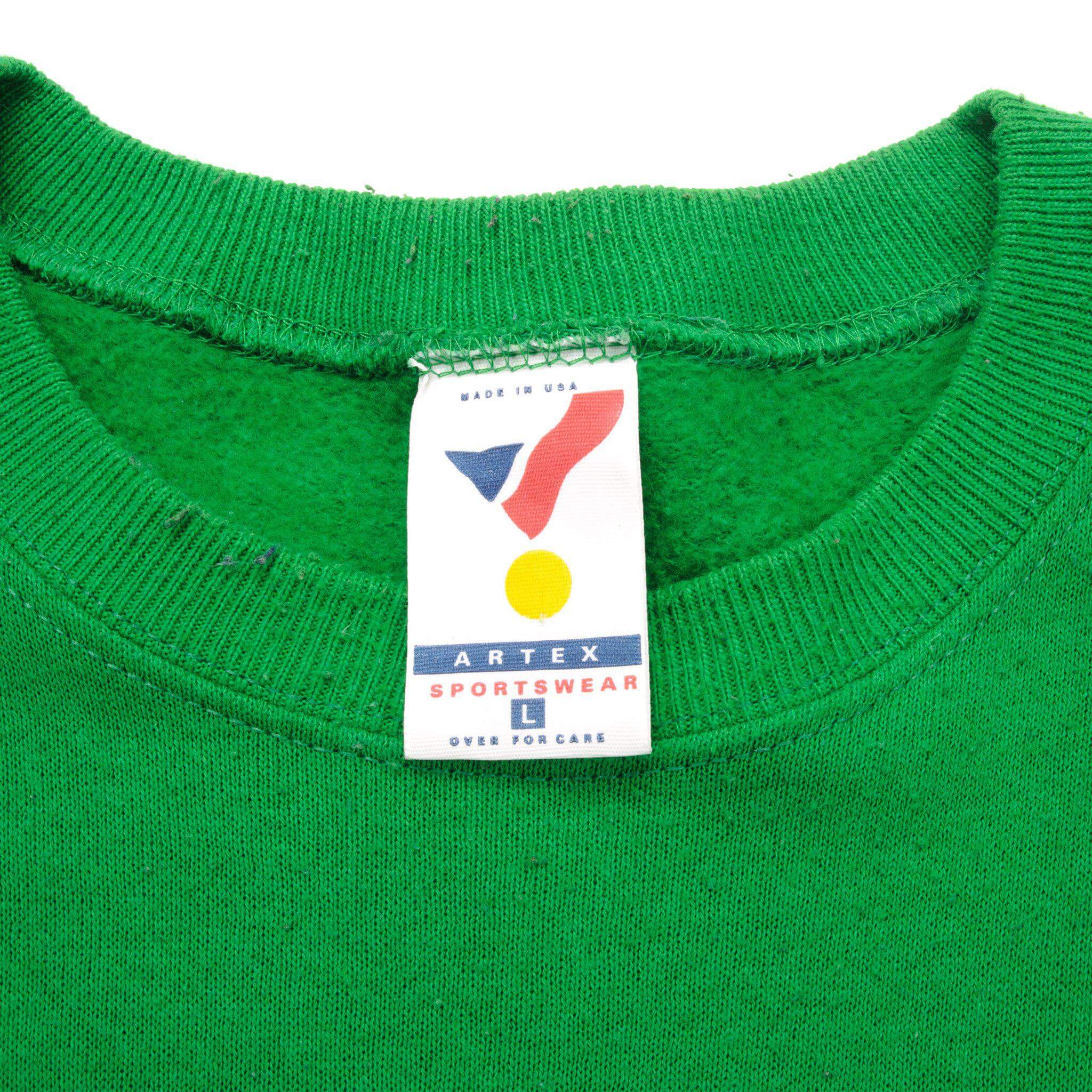 VINTAGE NBA BOSTON CELTICS SWEATSHIRT SIZE LARGE MADE IN USA 1980s