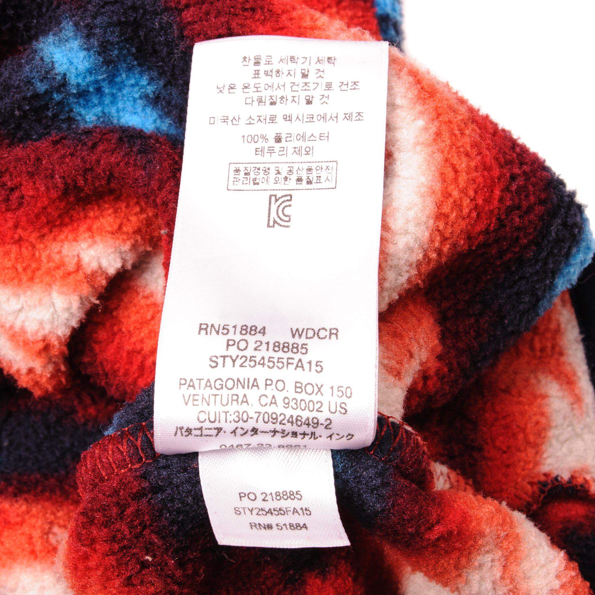 VINTAGE PATAGONIA SYNCHILLA SNAPT FLEECE AZTEC PULLOVER SIZE WOMEN SMALL