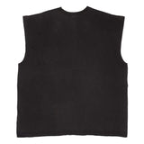 Vintage Nike Classic Center Swoosh Black Tank Top Tee Shirt 1990S Size 2XL