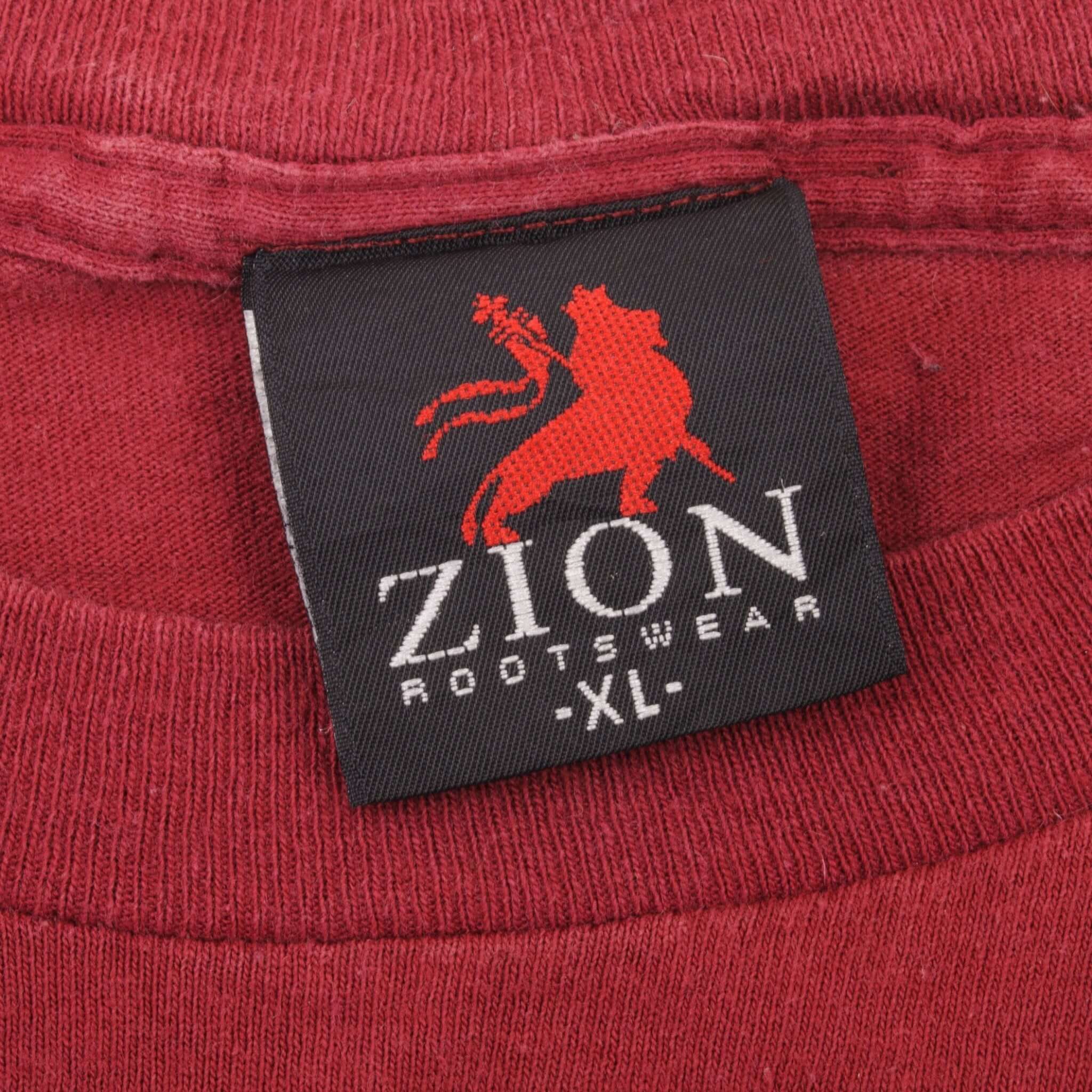 Vintage Bob Marley Reggae Tee Shirt Size XL Made In USA