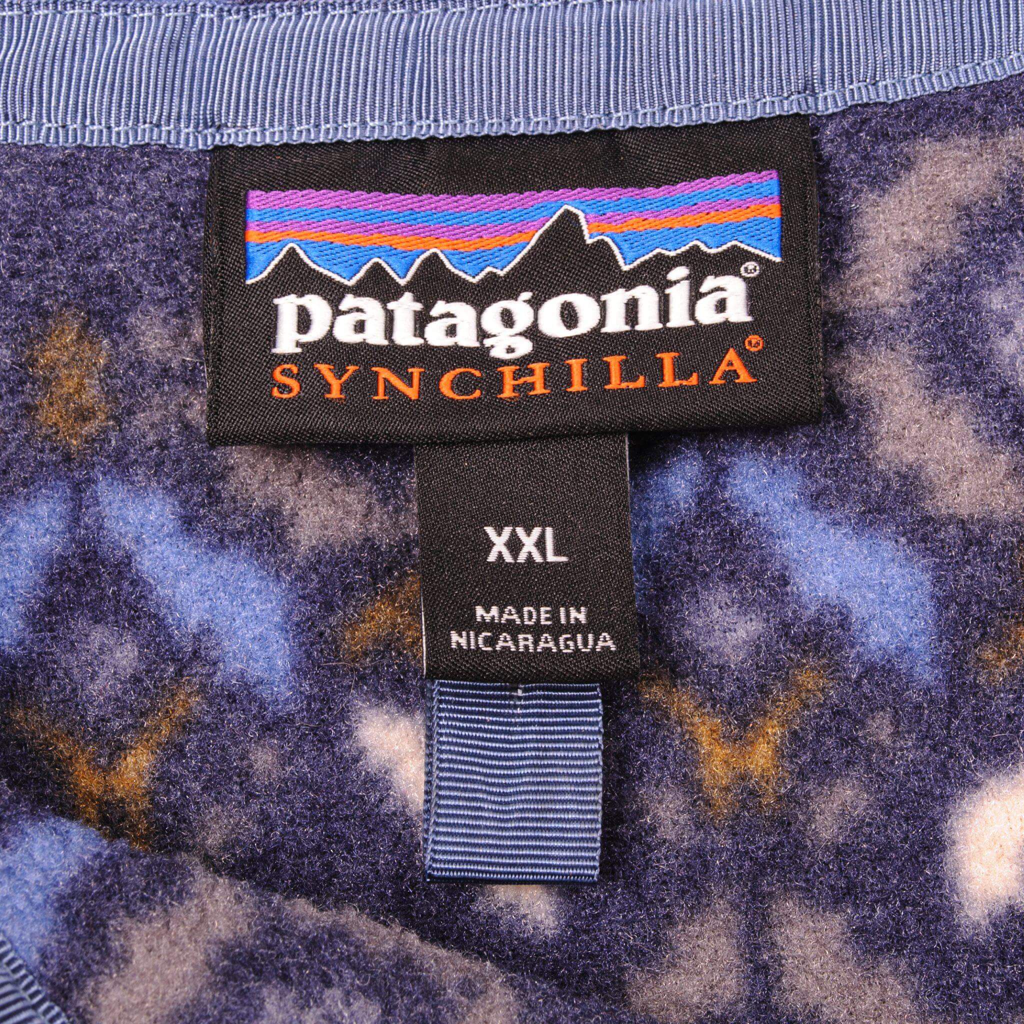 Vintage Patagonia Synchilla Snap-T Fleece Pullover Size XXL. RN : 51884 STY : 25450 FA19