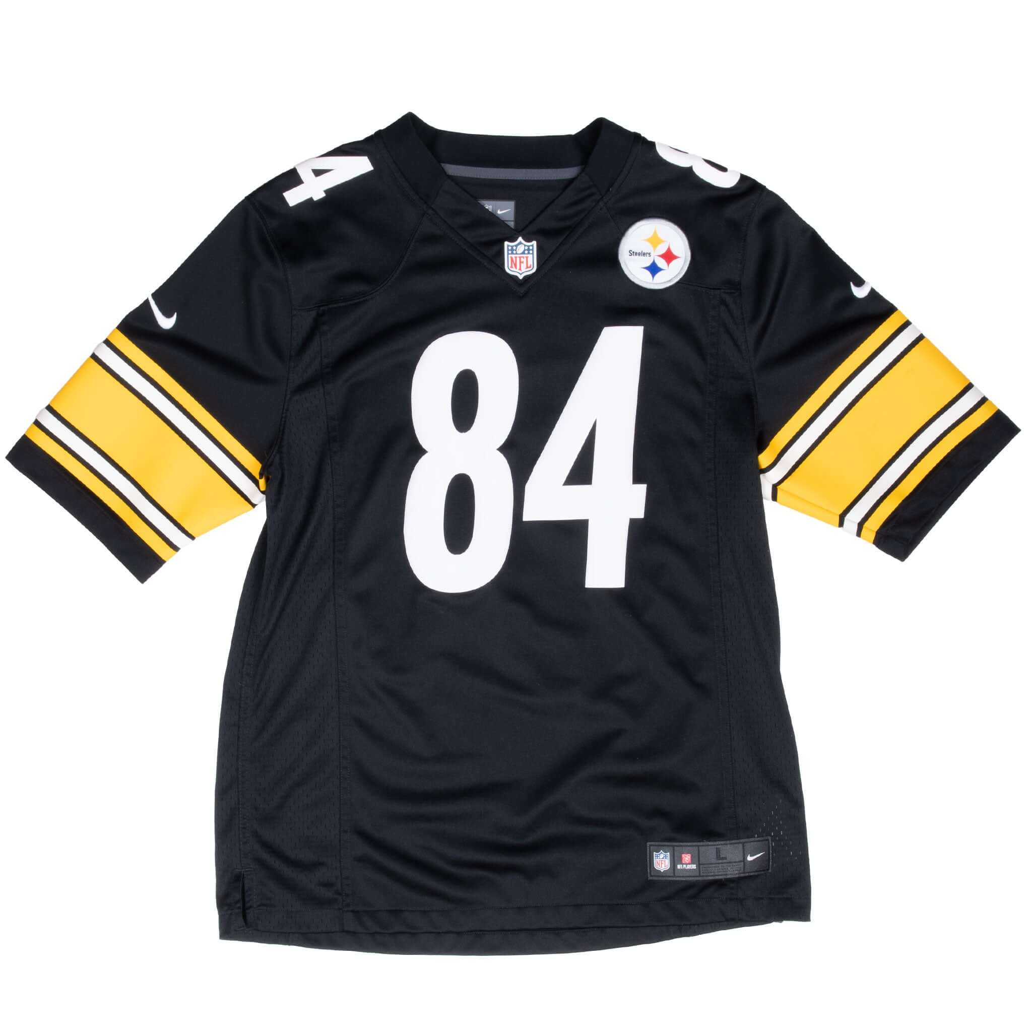 Vintage Nfl Pittsburgh Steelers Brown #84 Nike Jersey 2000S Size Large