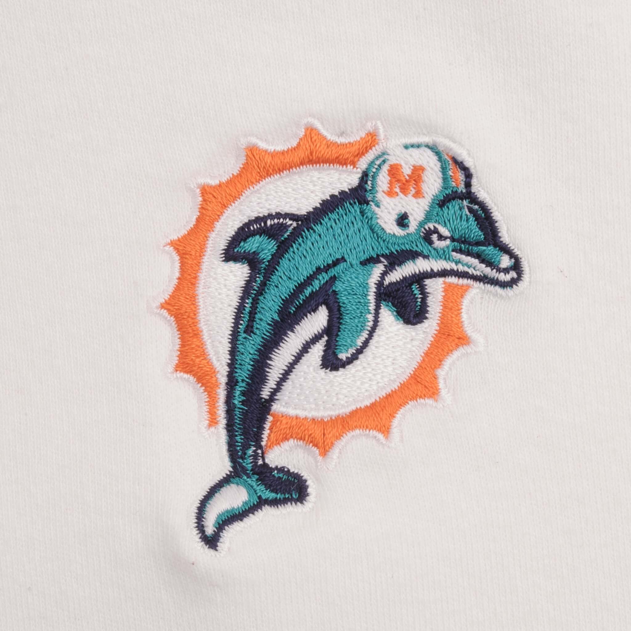 Vintage Nfl Miami Dolphins 1990S Turtleneck Reebok Sweatshirt Size XL