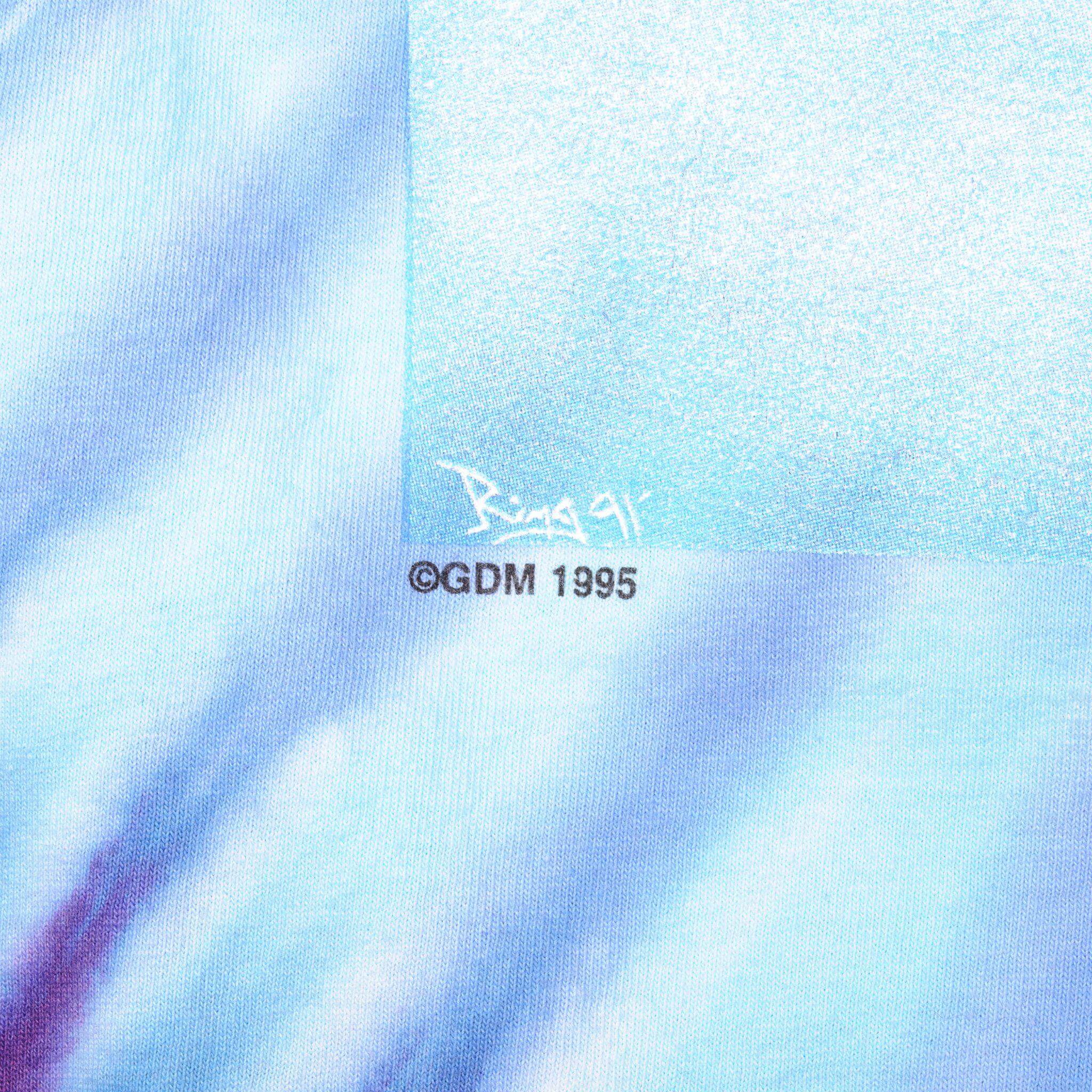 VINTAGE TIE-DYE THE GRATEFUL DEAD LONG SLEEVES TEE SHIRT 1995 SIZE XL