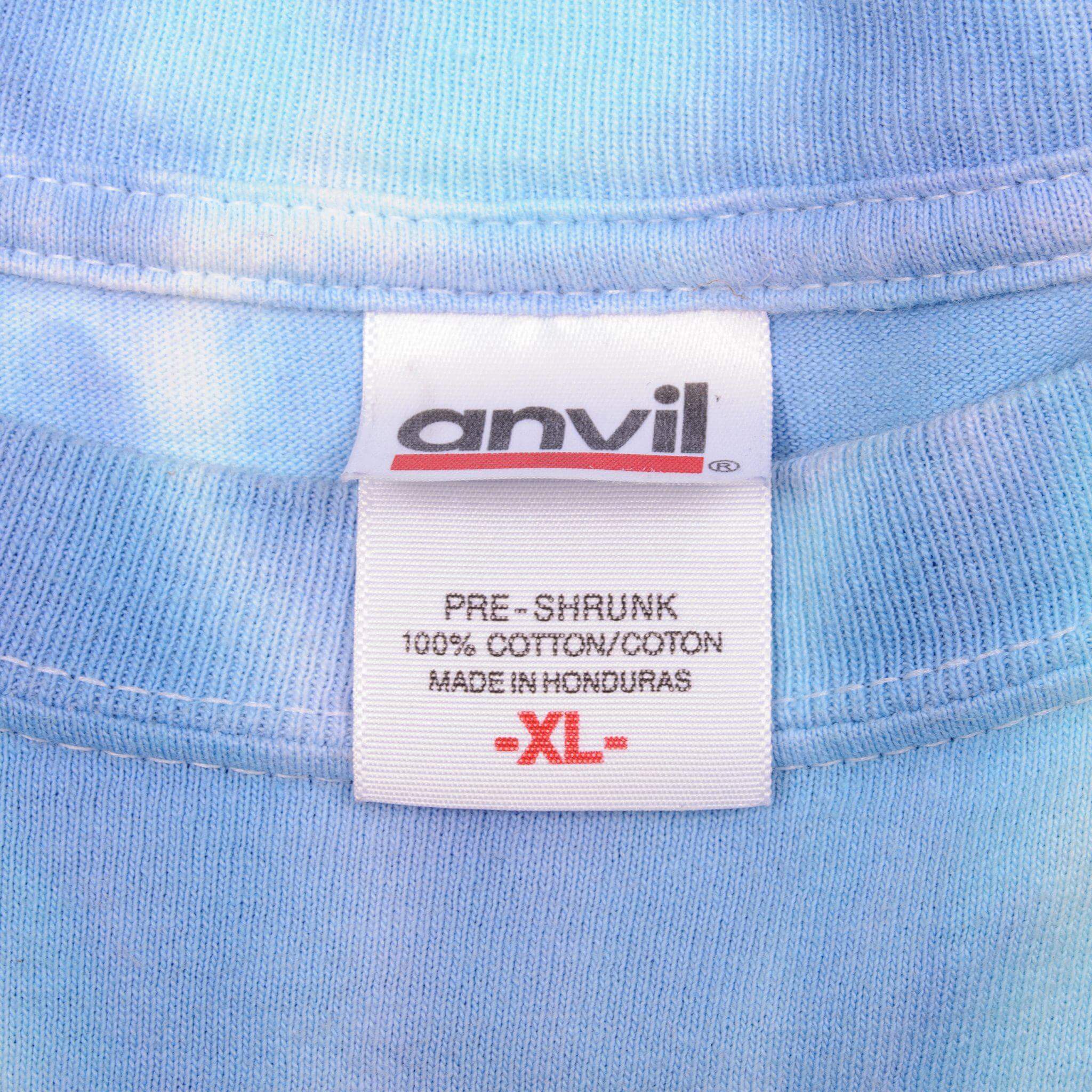 Vintage Label Tag Anvil 1995 90s 1990s