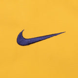 Vintage Nike Ncaa Michigan University Yellow Windbreaker Jacket 1990S Size XL