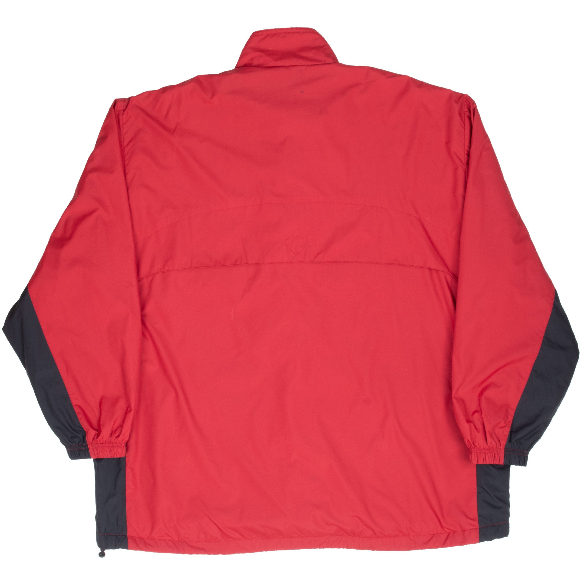 Vintage Nike Classic Swoosh Windbreaker Red Jacket 2000S Size 2XL