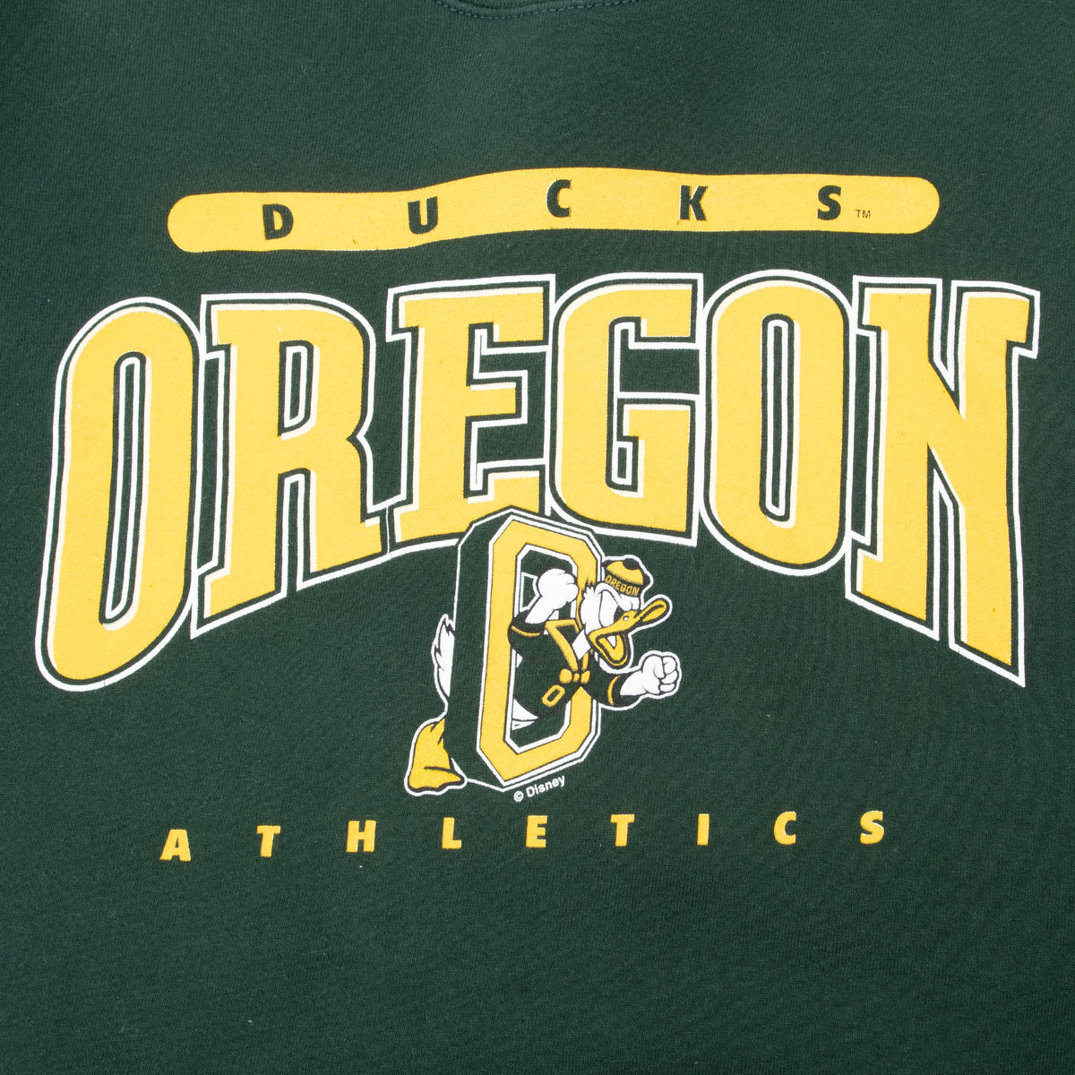 Vintage Ncaa Oregon Athletics Ducks Disney Rose Bowl 1995 Sweatshirt Size XL