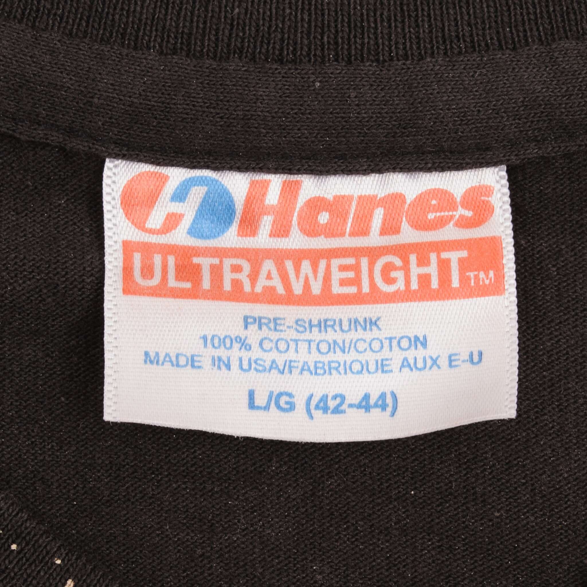 Bootleg David Bowie Mosquitohead All Over Print Tee Shirt Size Large Made In Usa With Single Stitch Sleeves