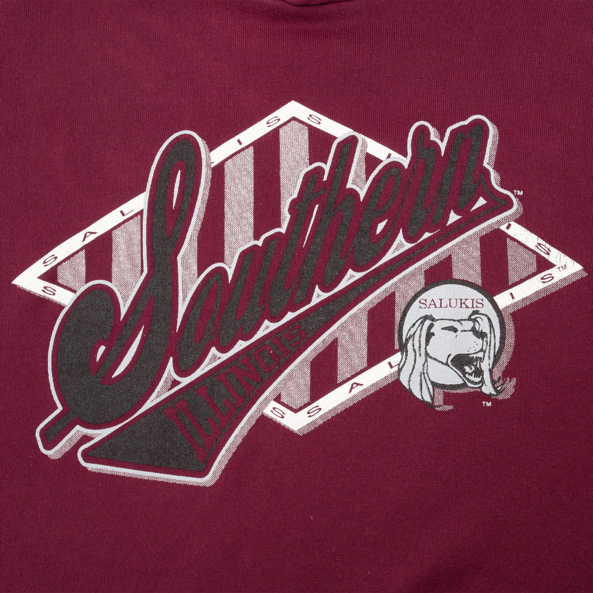 Vintage Ncaa Southern Illinois Salukis Sweatshirt 1990S Size XL