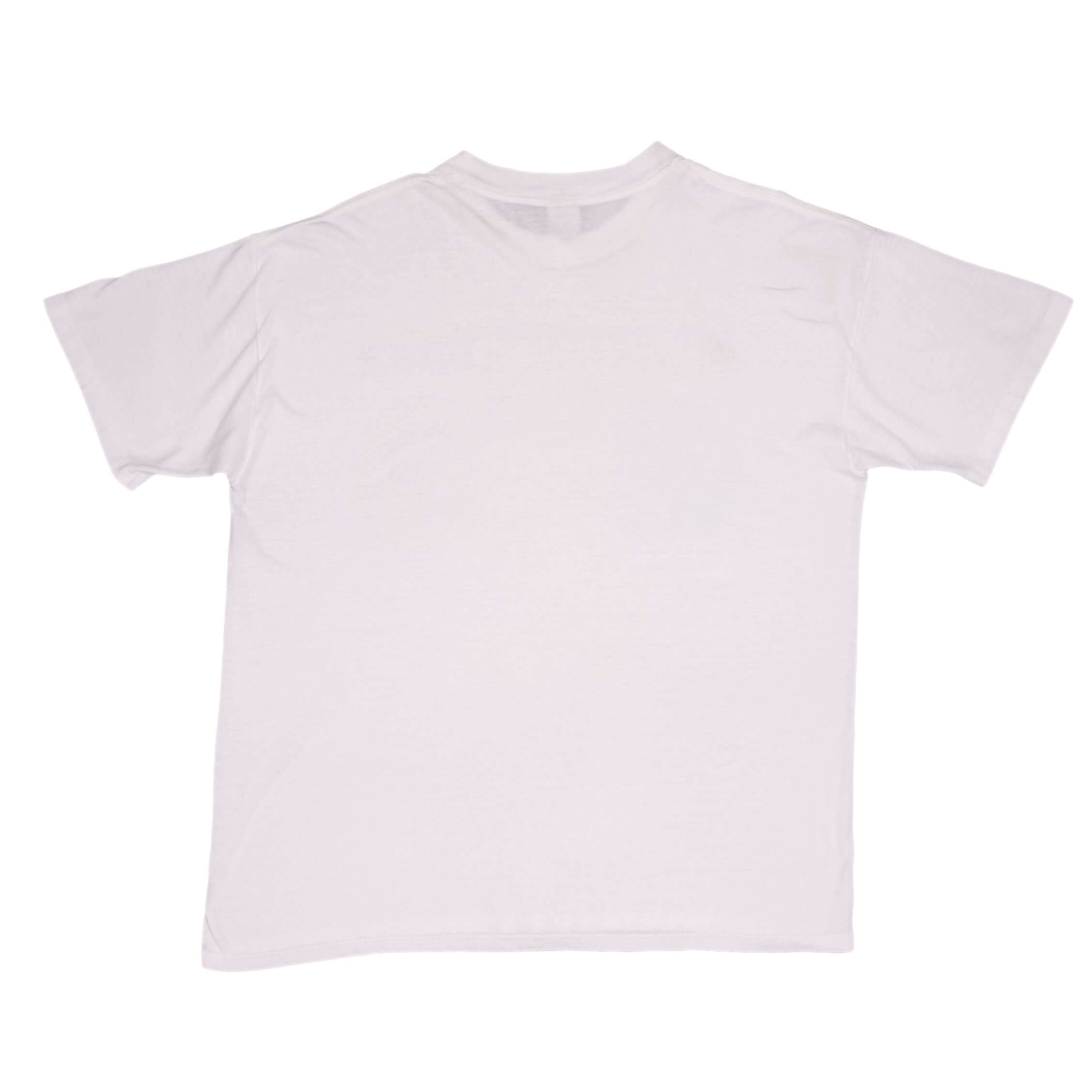 Vintage NFL New York Giants VS Buffalo Bills Super Bowl XXV 1991 Tee Shirt Size XL Made In USA With Single Stitch Sleeves