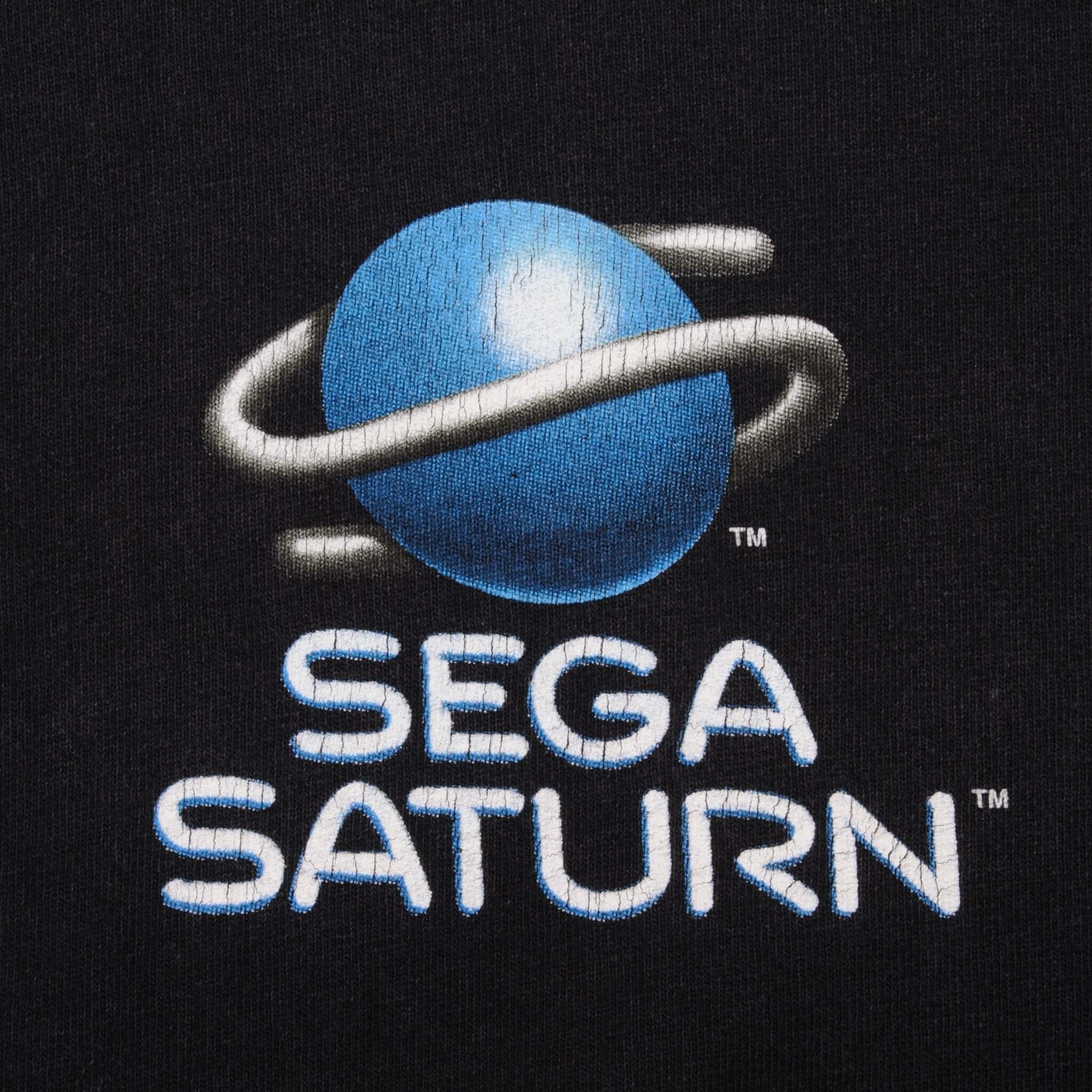 Vintage Sega Saturn 1990S This is your world on Sego Saturn Tee Shirt Size XL With Single Stitch Sleeves