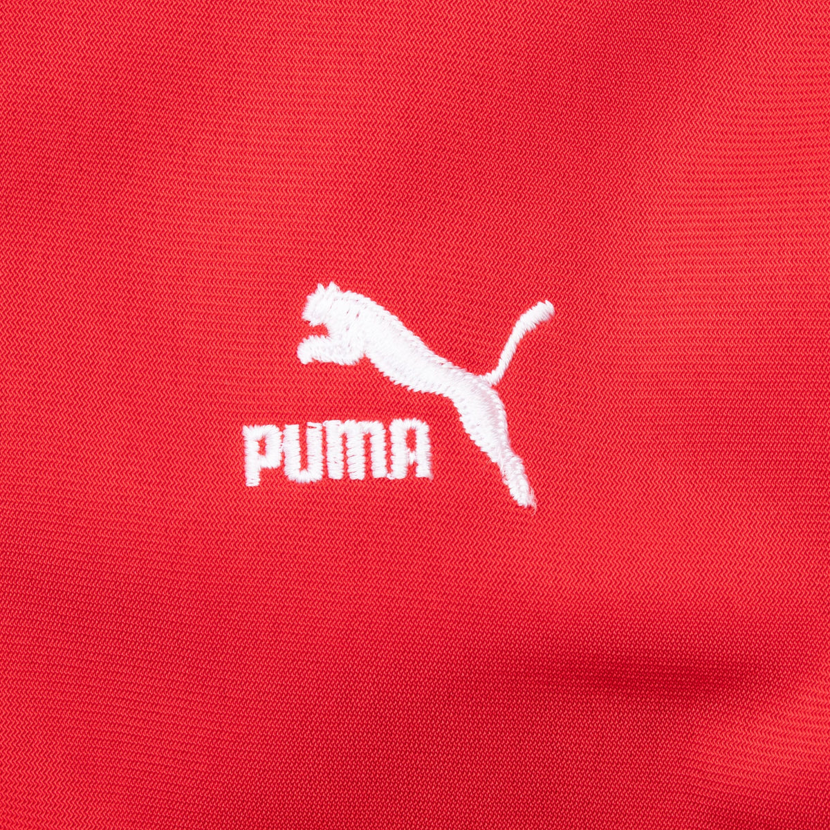 Vintage Puma Red & Black Track Suit Jacket 1980S Size Xl
