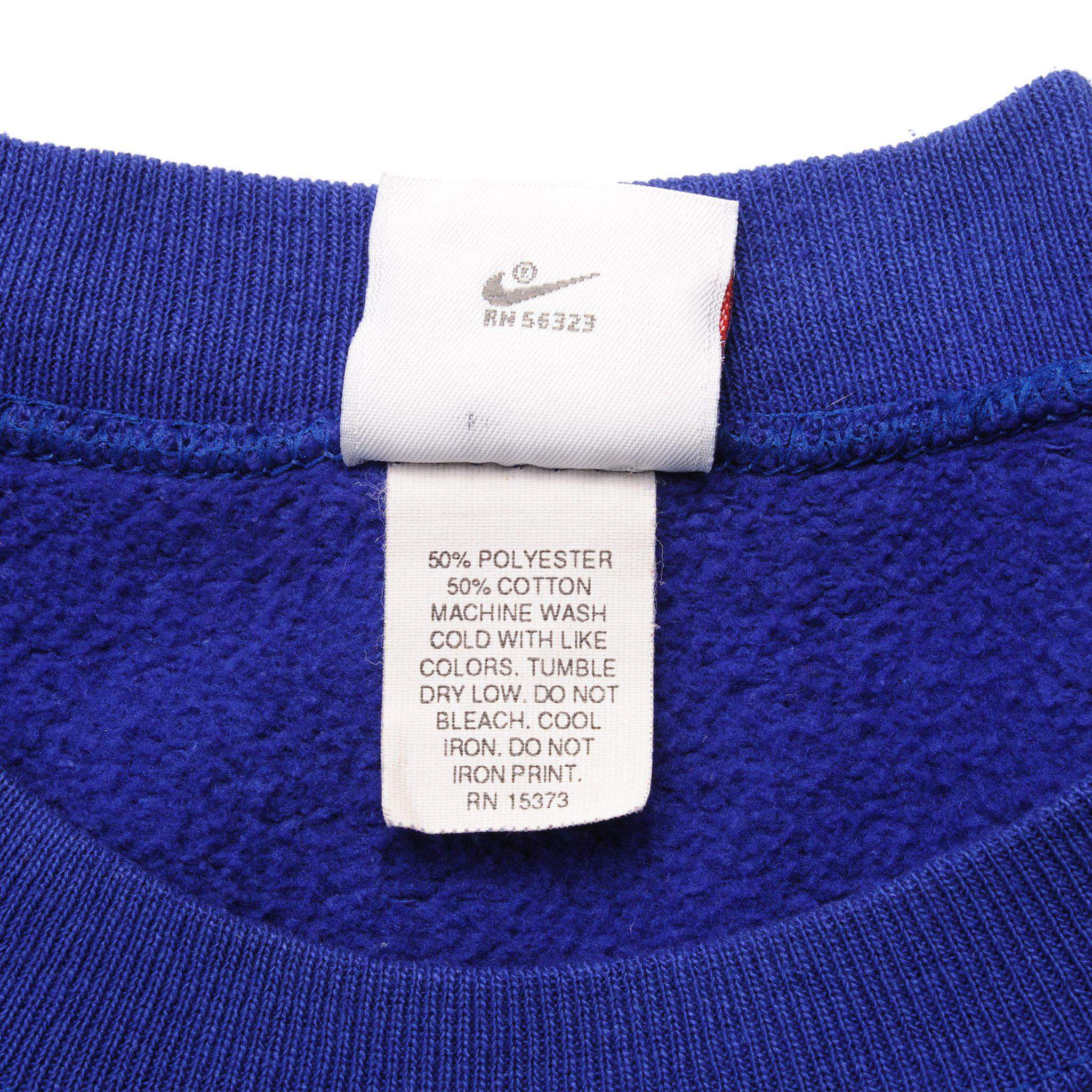 VINTAGE NIKE AIR SWEATSHIRT 1990S SIZE LARGE MADE IN USA