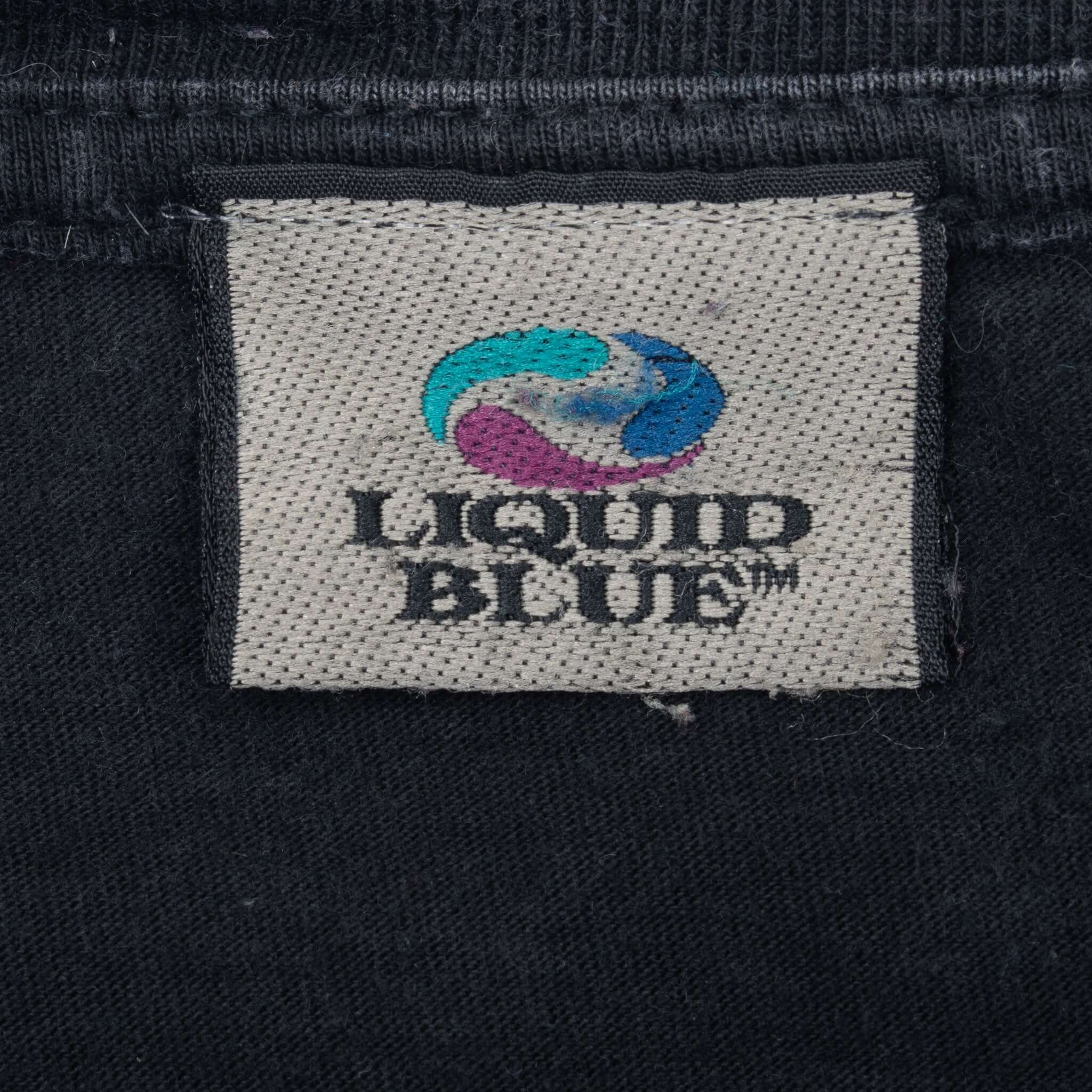 Vintage Liquid Blue Dragon 2015 Tee Shirt Size 5XL