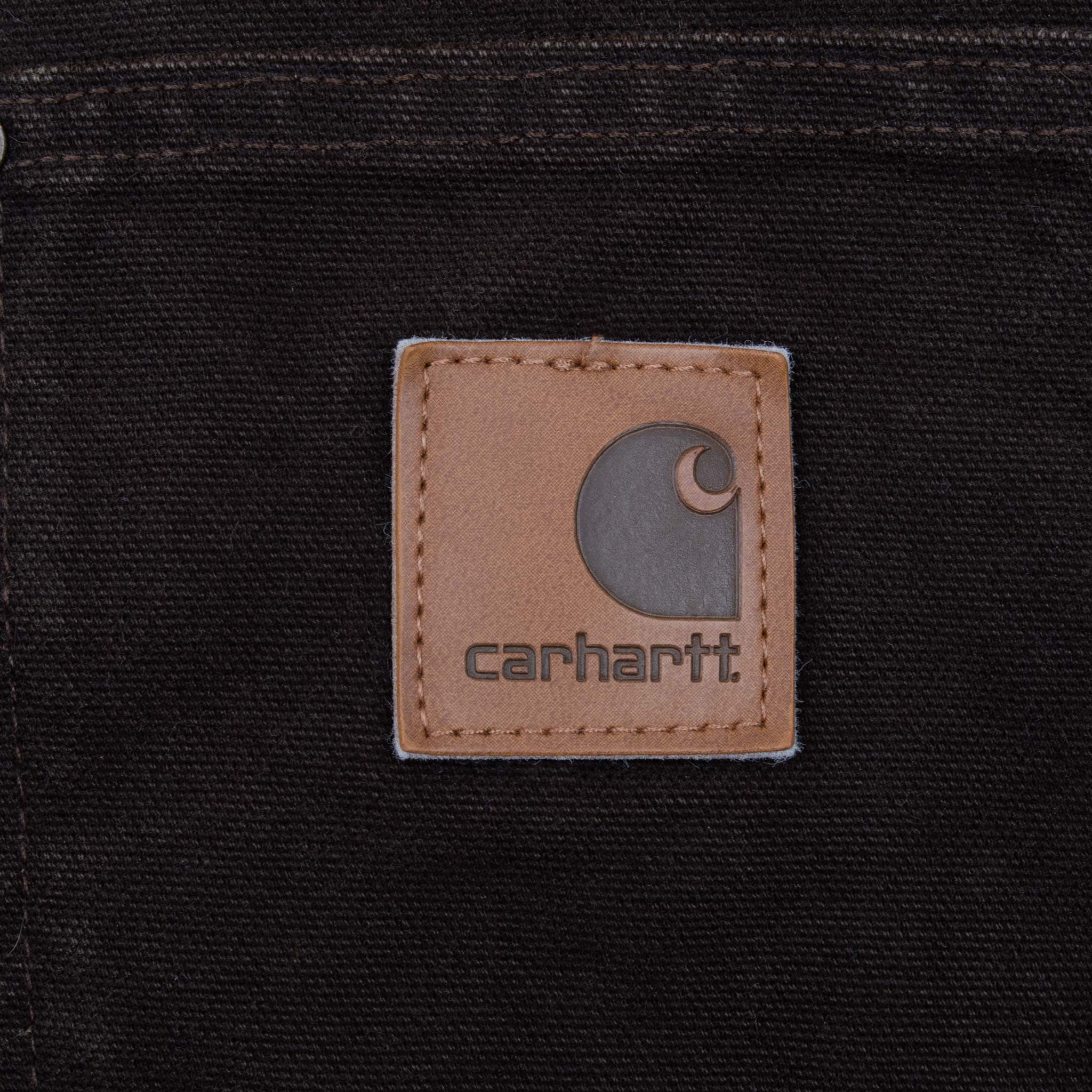 Vintage Carhartt Exxon Mobil Michigan Style Blanket Lined Brown Jacket C02DKB 1990S Size 2XL