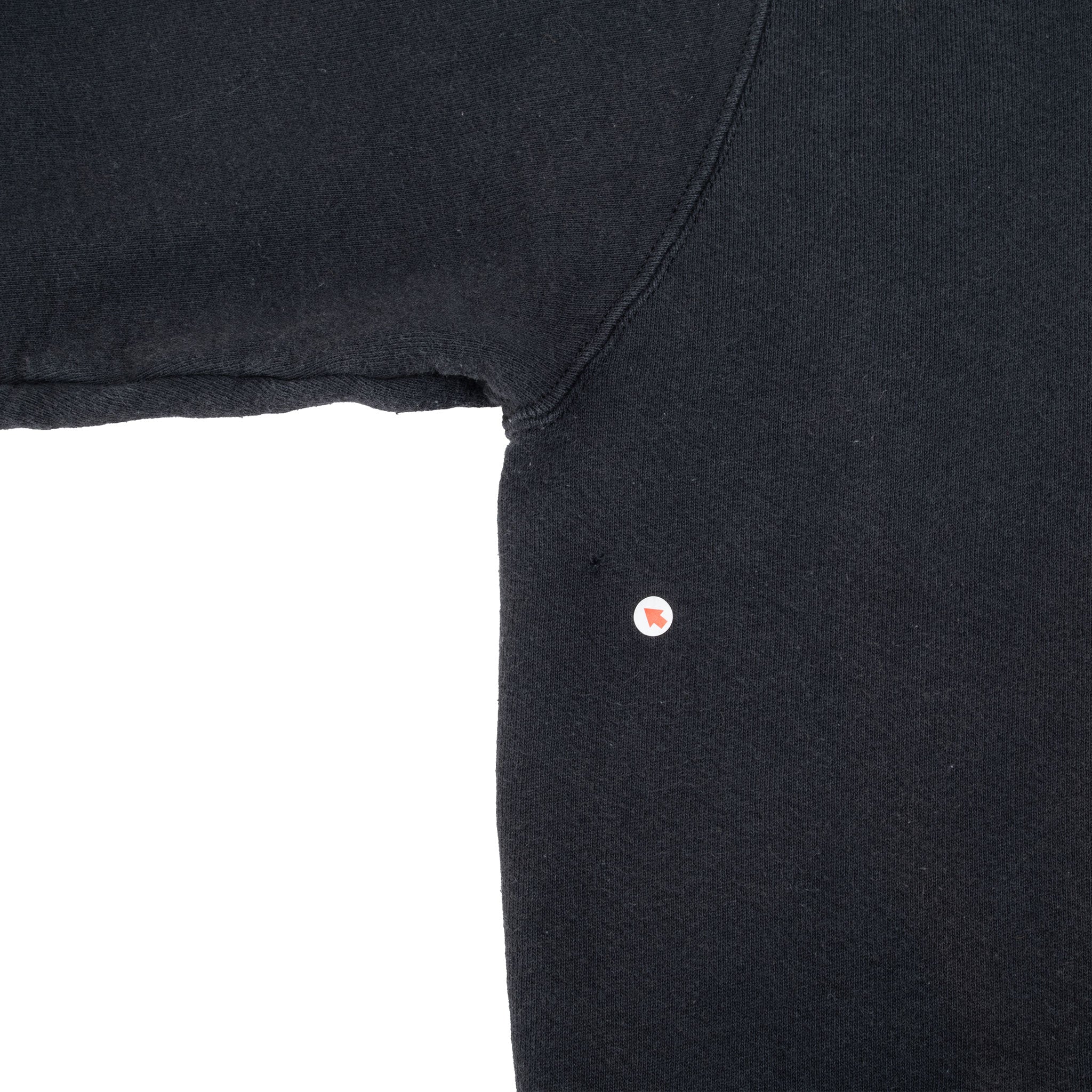 VINTAGE NIKE CENTER SWOOSH BLACK HOODIE 1990S TRAVIS SCOTT SIZE 2XL