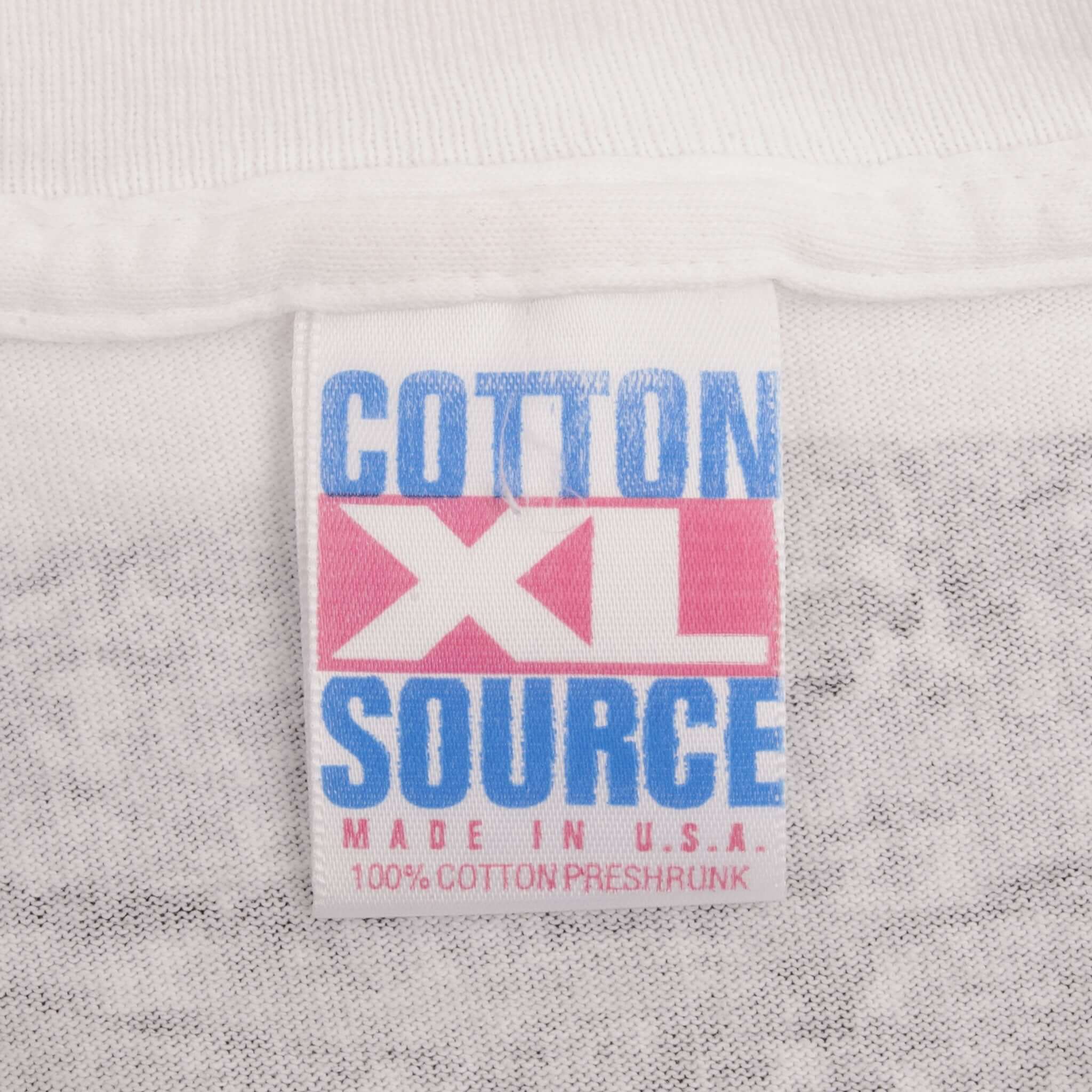 Vintage Racing All Over Print Indy Cars 1995 Tee Shirt Size XL Made In Usa With Single Stitch Sleeves