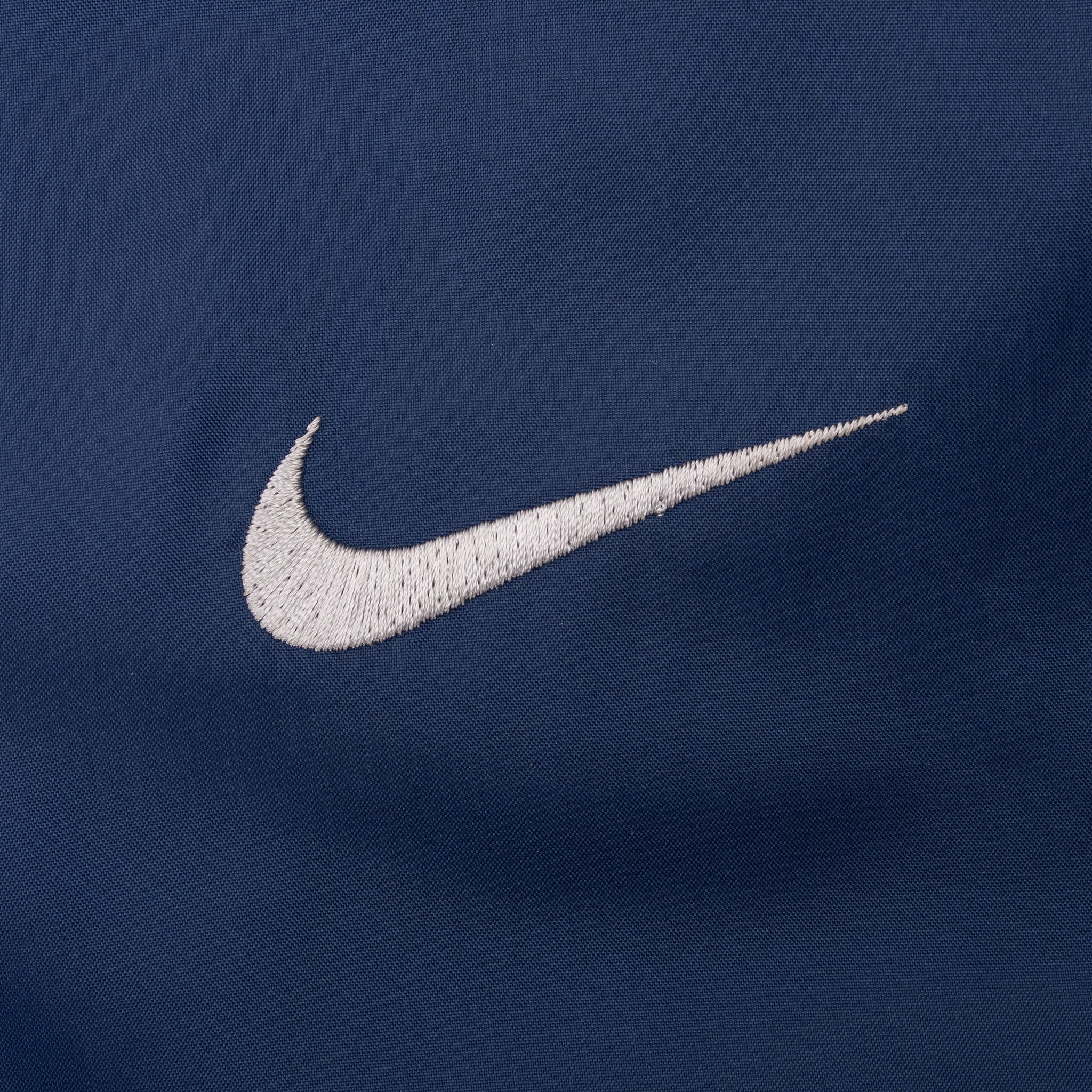 Vintage Nike Spellout Blue Windbreaker Jacket 1990S Size Large