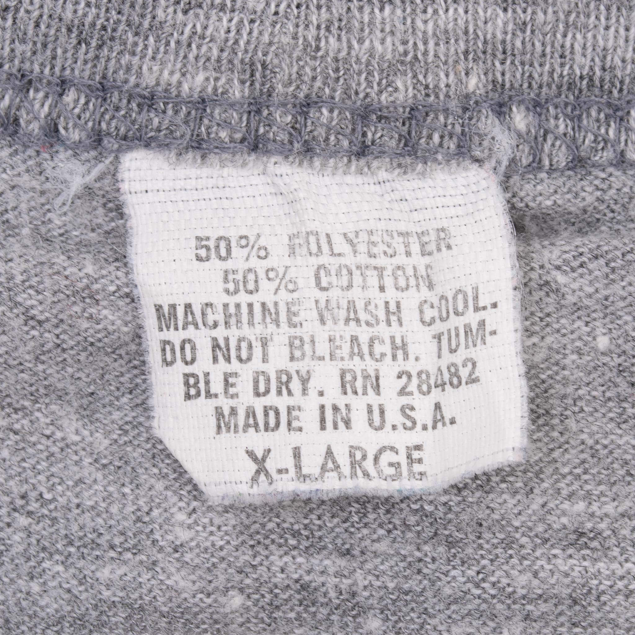 Vintage Inxs Need You Tonight/Mediate Tee Shirt 1980S Size Large Made In USA With Single Stitch Sleeves