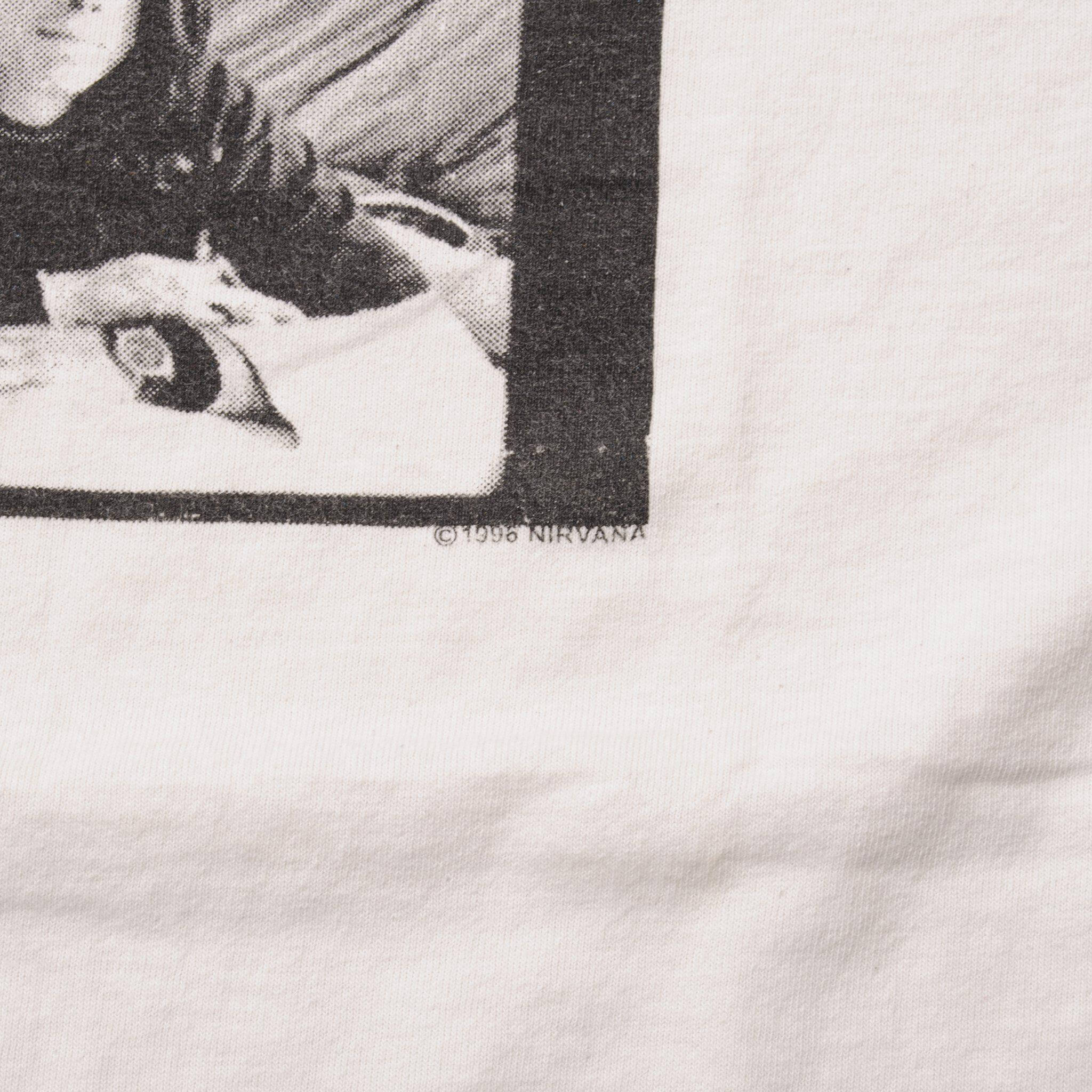 VINTAGE NIRVANA TEE SHIRT 1996 SIZE LARGE