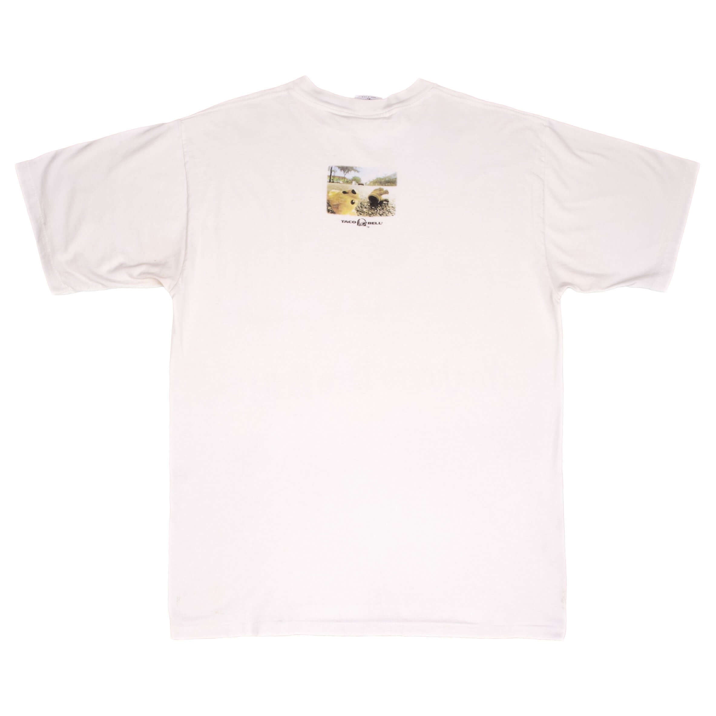VINTAGE YO QUIERO TACO BELL DOG TEE SHIRT 1993 2XL MADE USA