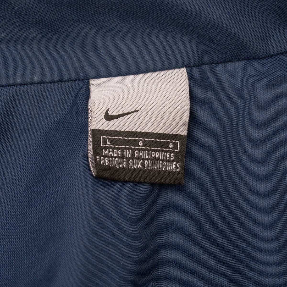 Vintage Nike Classic Swoosh Blue Windbreaker Jacket 2000S Size Large