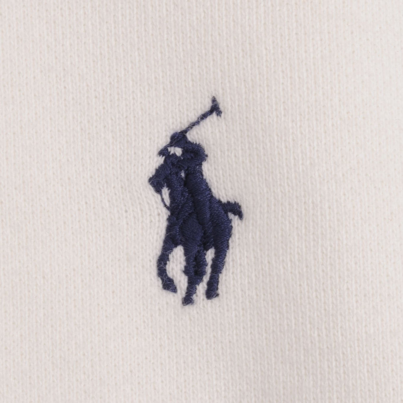 Vintage Polo Ralph Lauren Classic Crewneck Heavyweight White Sweatshirt Size Large 1990S