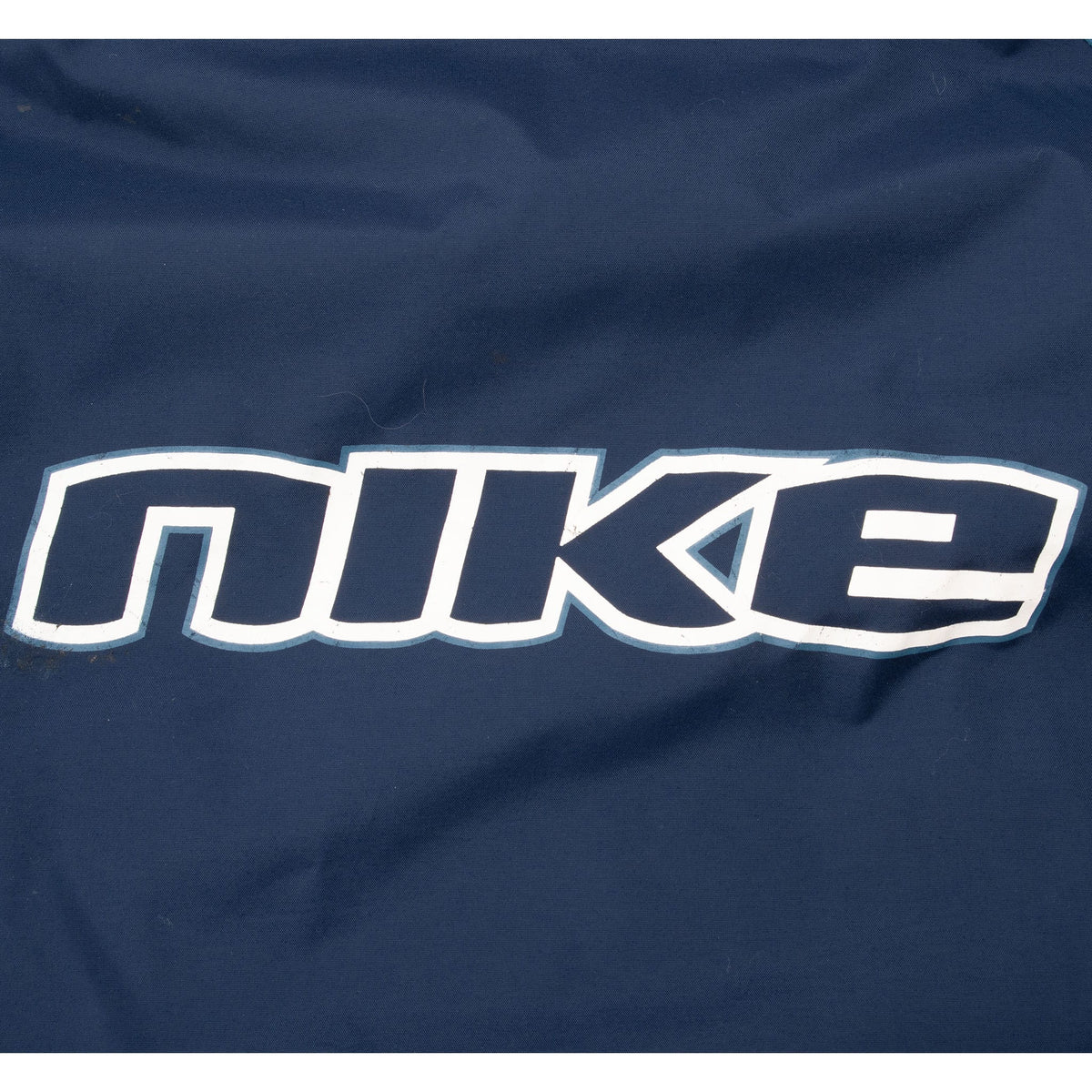 Vintage Nike Classic Swoosh Blue Windbreaker Jacket 2000S Size Large