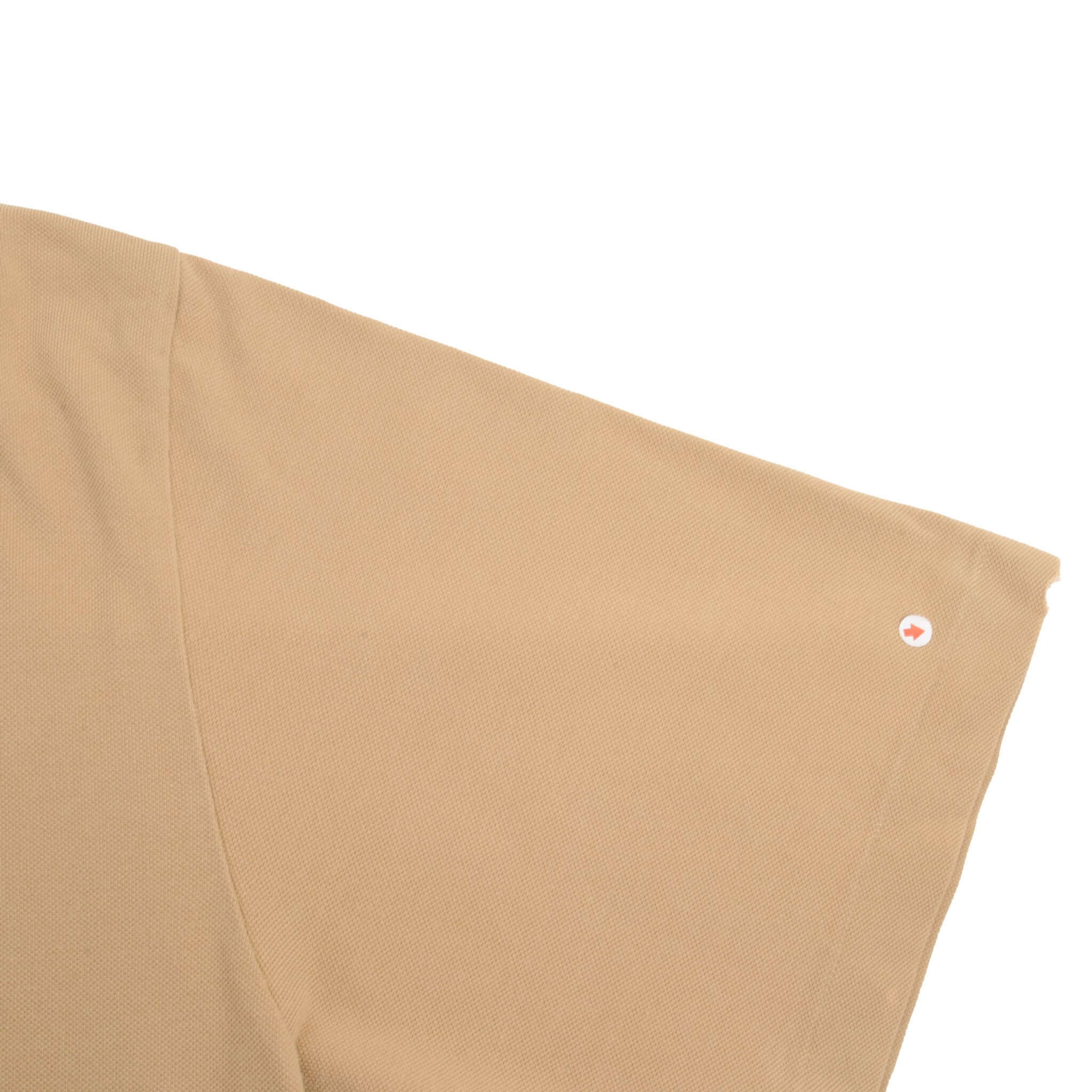 VINTAGE POLO RALPH LAUREN GOLF BEIGE POLO SHIRT 1990S SIZE LARGE