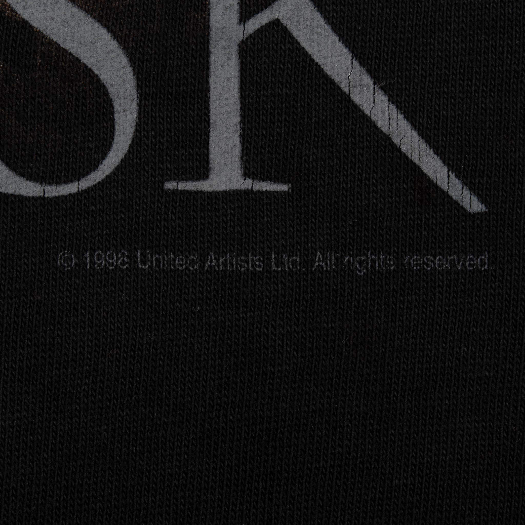 Vintage The Man In The Iron Mask 1998 Movie Tee Shirt Size Medium Made In Usa With Single Stitch Sleeves