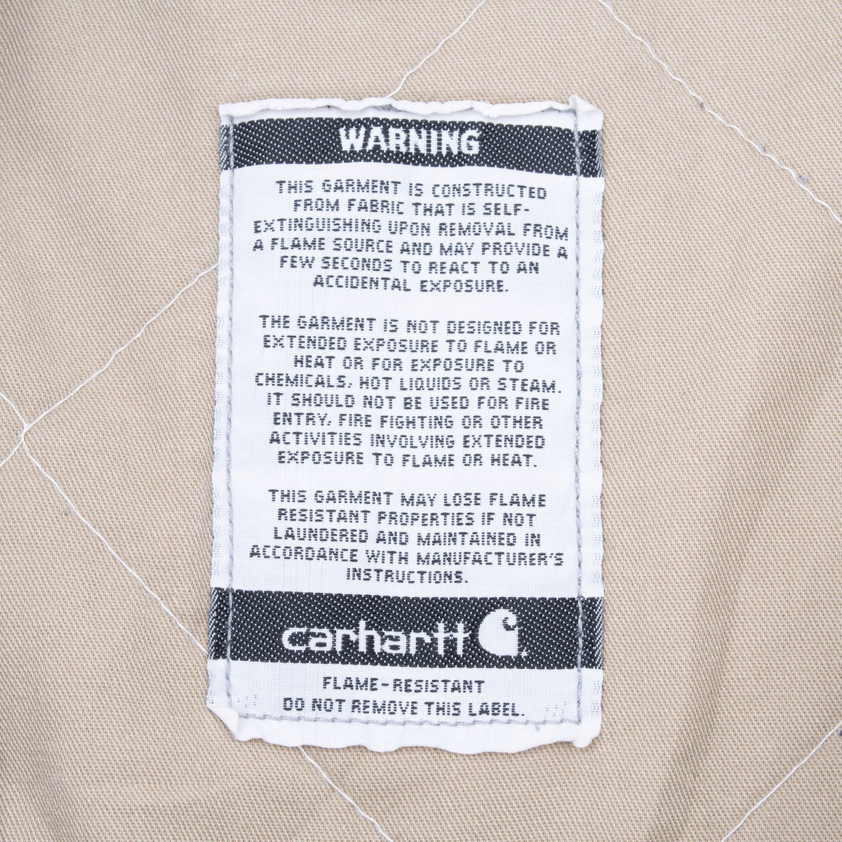 Vintage Carhartt Blue Fire Resistant Jacket Frj195Dny 2012 Size Xl Tall