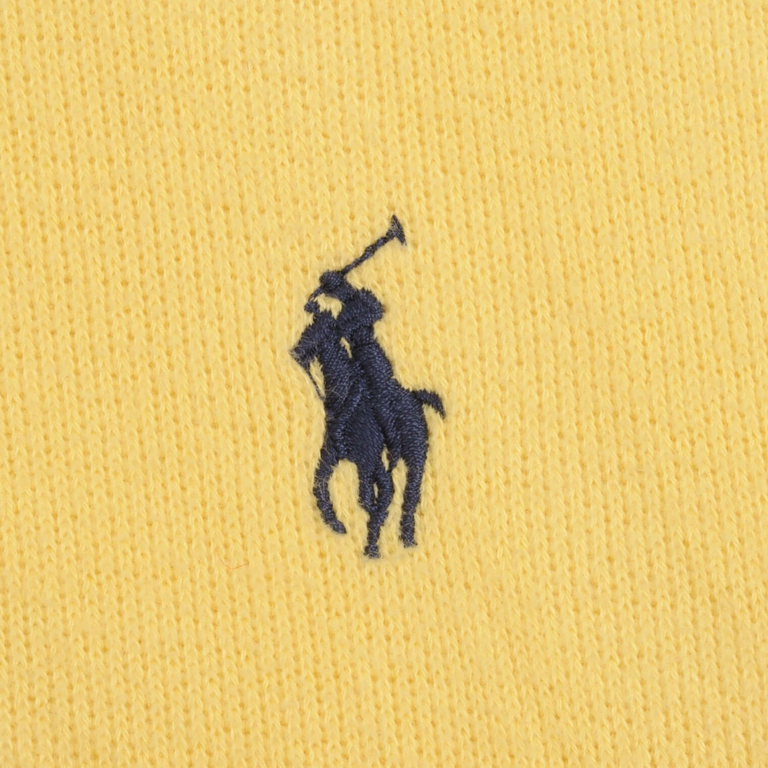Vintage Ralph Lauren Yellow Quarter Zip Sweater Size XL 1990S