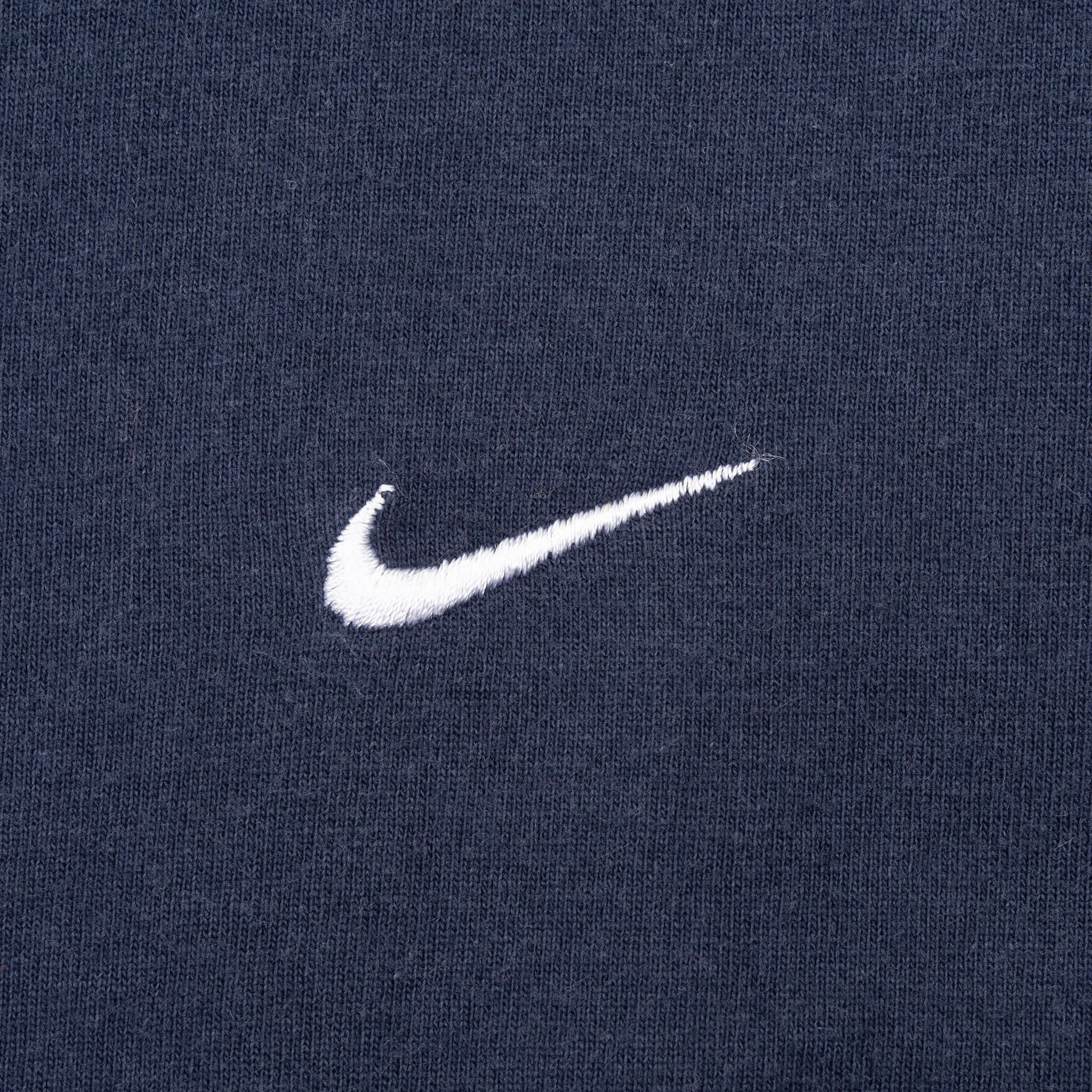 Vintage Nike Classic Swoosh Navy Blue Tee Shirt 1990S Size Large