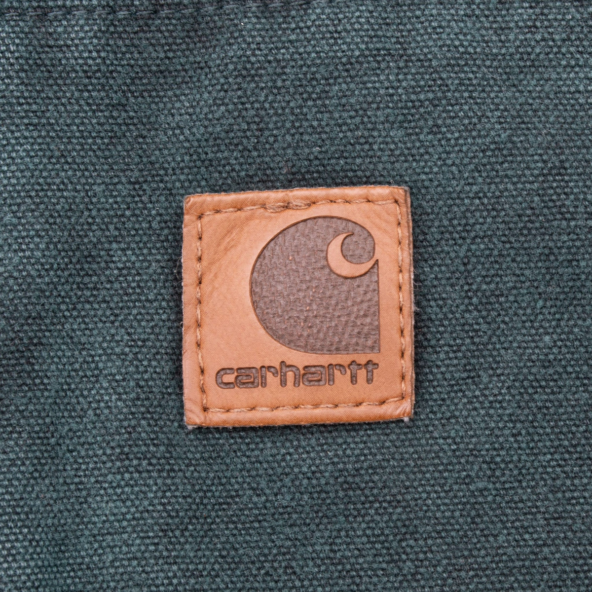 Vintage Carhartt Green Active Hooded Jacket J150Htg 1990S Size 2XL